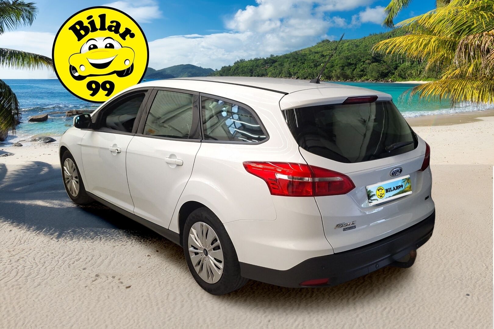 Ford Focus 2016 1,0 EcoBoost 125 hv Start/Stop A6 Trend Wagon * Koukku / Vakionopeudensäädin / Ilmastointi / P-Tutkat * - * Yhdellä omistajalla ollut 2025 asti, siisti yksilö asiallisilla varusteilla *