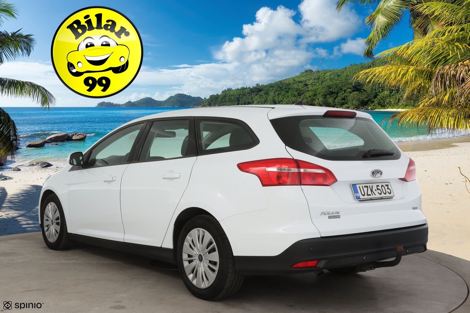 Ford Focus 2016 1,0 EcoBoost 125 hv Start/Stop A6 Trend Wagon * Koukku / Vakionopeudensäädin / Ilmastointi / P-Tutkat * - * Yhdellä omistajalla ollut 2025 asti, siisti yksilö asiallisilla varusteilla *