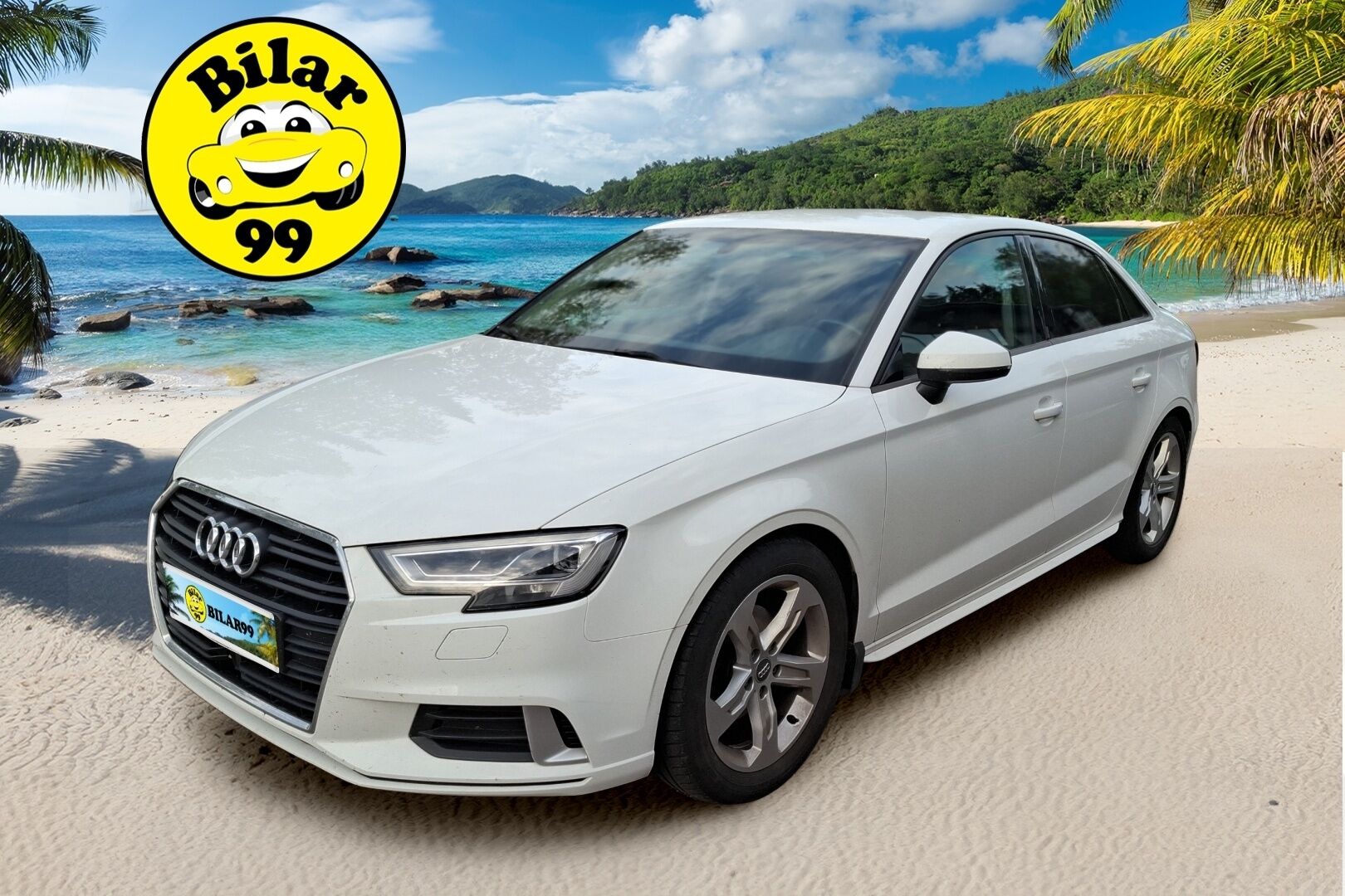 Audi A3 2017 Sedan First Edition Business Sport 1,4 TFSI COD 110 kW ultra S tronic // ACC / Keyless / Sport-penkit / LED // - Juuri katsastettu / Jakopää tehty