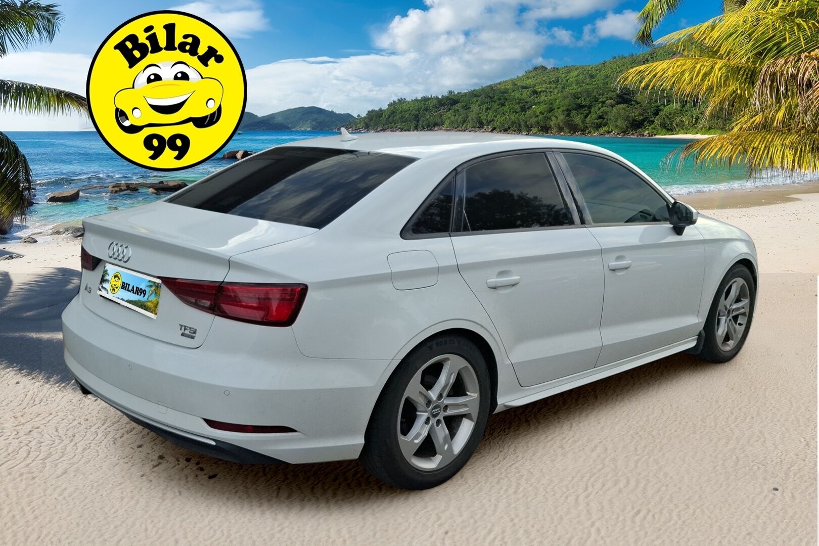 Audi A3 2017 Sedan First Edition Business Sport 1,4 TFSI COD 110 kW ultra S tronic // ACC / Keyless / Sport-penkit / LED // - Juuri katsastettu / Jakopää tehty