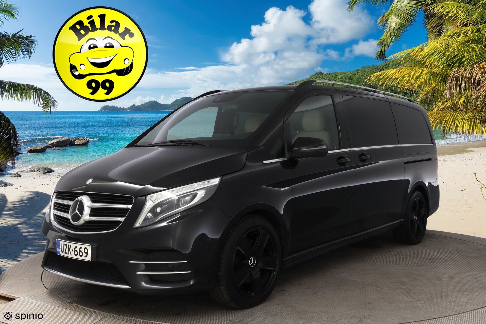 Mercedes-Benz V 2016 250CDI keskipitkä Premium Business AMG 6P - 3,99% KORKOTARJOUS TÄHÄN AUTOON 21.9. ASTI - Webasto / Burmester / Distronic+ / Panorama / Viilennetyt & Lämmitetyt Mukitelineet / Vaaleat Ilmastoidut Nahat / Vetokoukku / Juuri tullut Tampereell