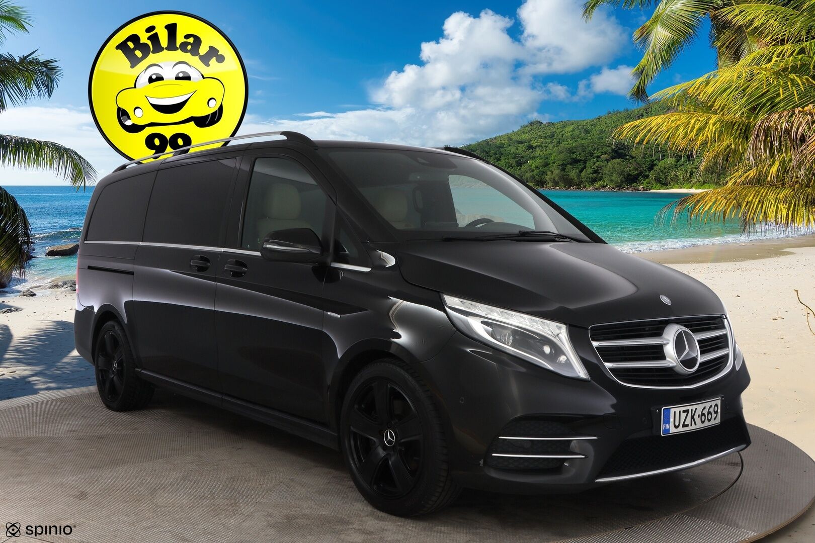 Mercedes-Benz V 2016 250CDI keskipitkä Premium Business AMG 6P - 3,99% KORKOTARJOUS TÄHÄN AUTOON 21.9. ASTI - Webasto / Burmester / Distronic+ / Panorama / Viilennetyt & Lämmitetyt Mukitelineet / Vaaleat Ilmastoidut Nahat / Vetokoukku / Juuri tullut Tampereell
