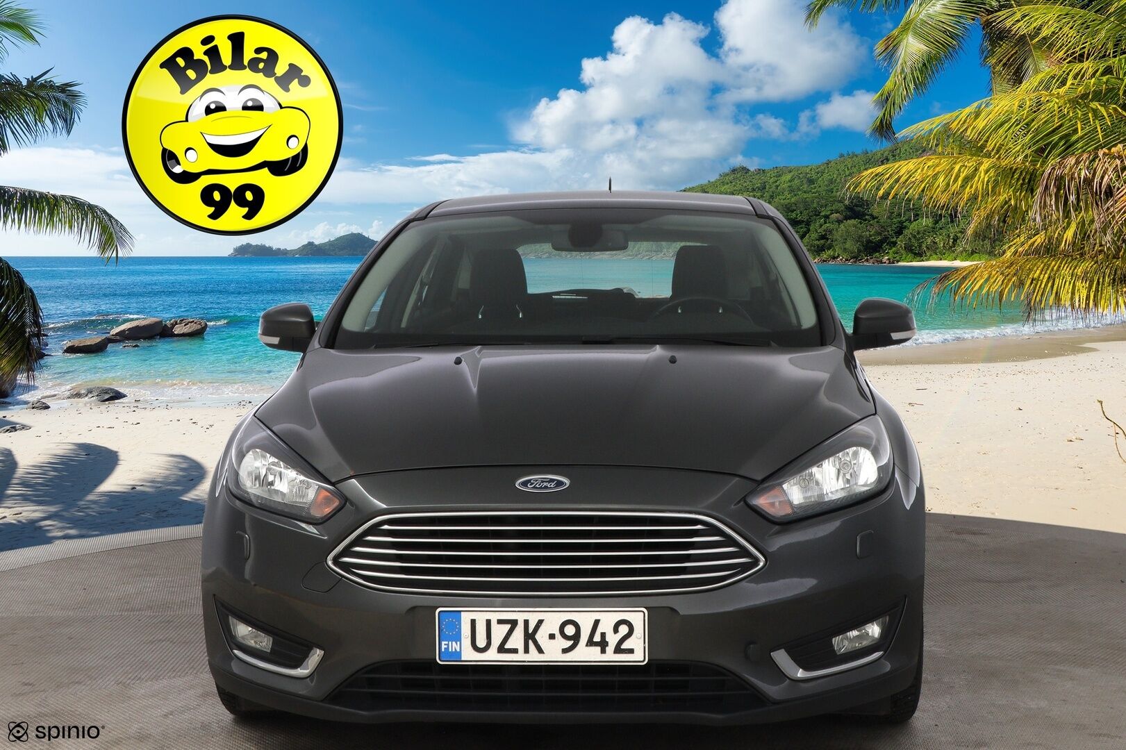 Ford Focus 2016 1,5 EcoBoost 182 hv Start/Stop M6 Titanium 5-ovinen * Vetokoukku / Lohko & Sisäpistoke / Vakkari / Lämpölasi / Vetokoukku! - Suomiauto / Hyvin huollettu / 2x Hyvät renkaat!