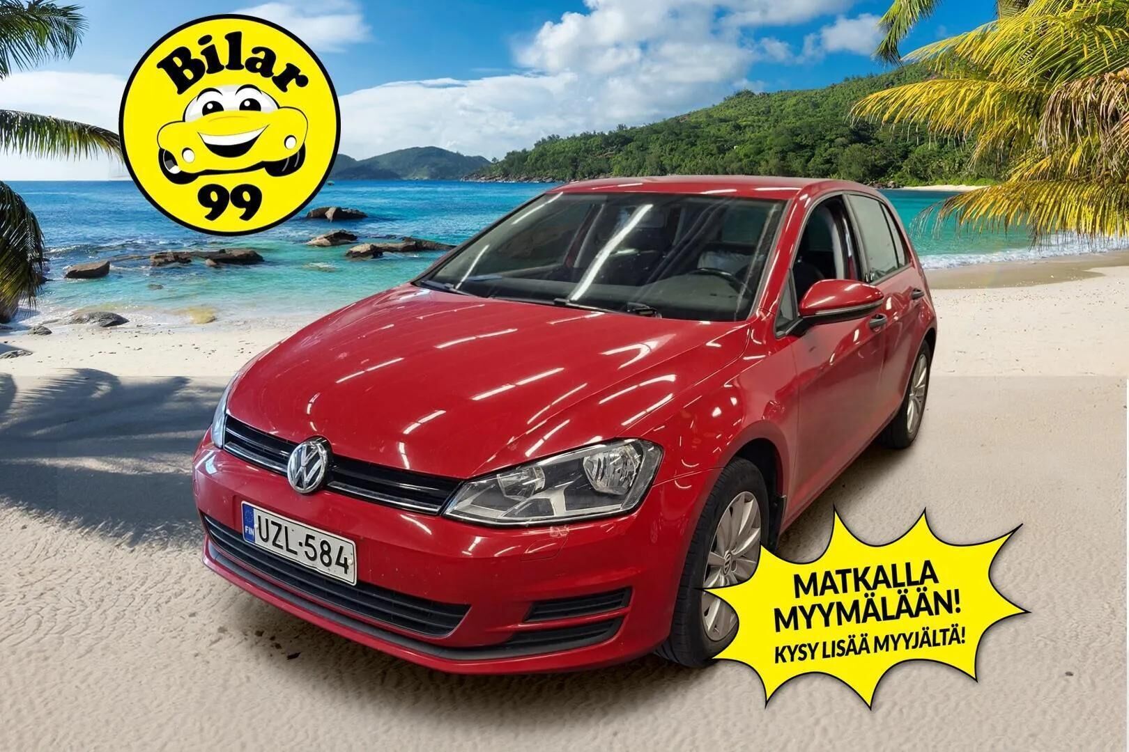 Volkswagen Golf 2017 Luxline 1,2 TSI 63 kW (85 hv) -  | Webasto | Suomi-auto | Vakkari | Bluetooth | Winter Package | 2X Renkaat & Vanteet |