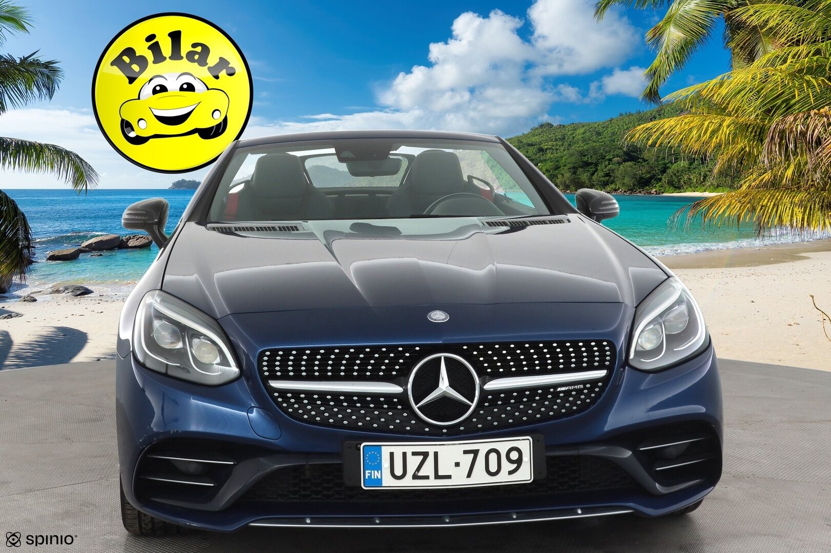 Mercedes-Benz SLC 2016 AMG  43 A - | ILS-LED | Puolinahat | Vakkari | Bluetooth | Sporttipenkit | Suomi-auto |