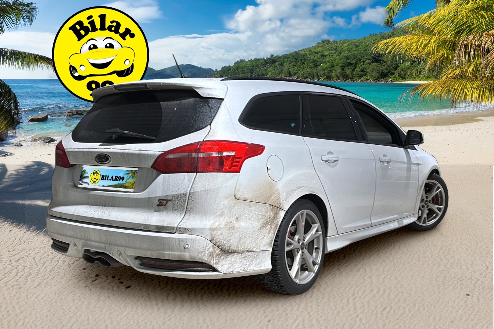 Ford Focus 2016 2,0 TDCi 185 hv start/stop PowerShift A6 ST Wagon *Suomi-auto / Webasto / Recaro / Sony Audio / Vakkari / Lämpölasi* - Jakopää tehty 07/24 / 2 Renkaat ja vanteet / Hyvä huoltohistoria - HULLUT JOULUT KORKOTARJOUS 2,49% 