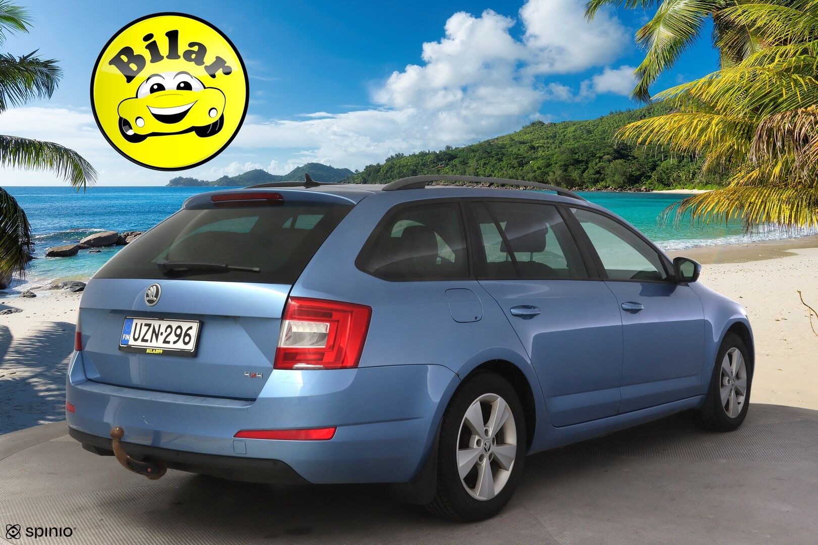 Skoda Octavia 2013 Combi 2,0 TDI 150 4x4 Elegance - | Myydään Huutokaupat.com | Viim. Huolto 9/2026 290tkm! | Webasto | Koukku | Nahka-alcantara | Keyless | P. Tutkat | Navi | 2x Renkaat Aluminiivanteilla |