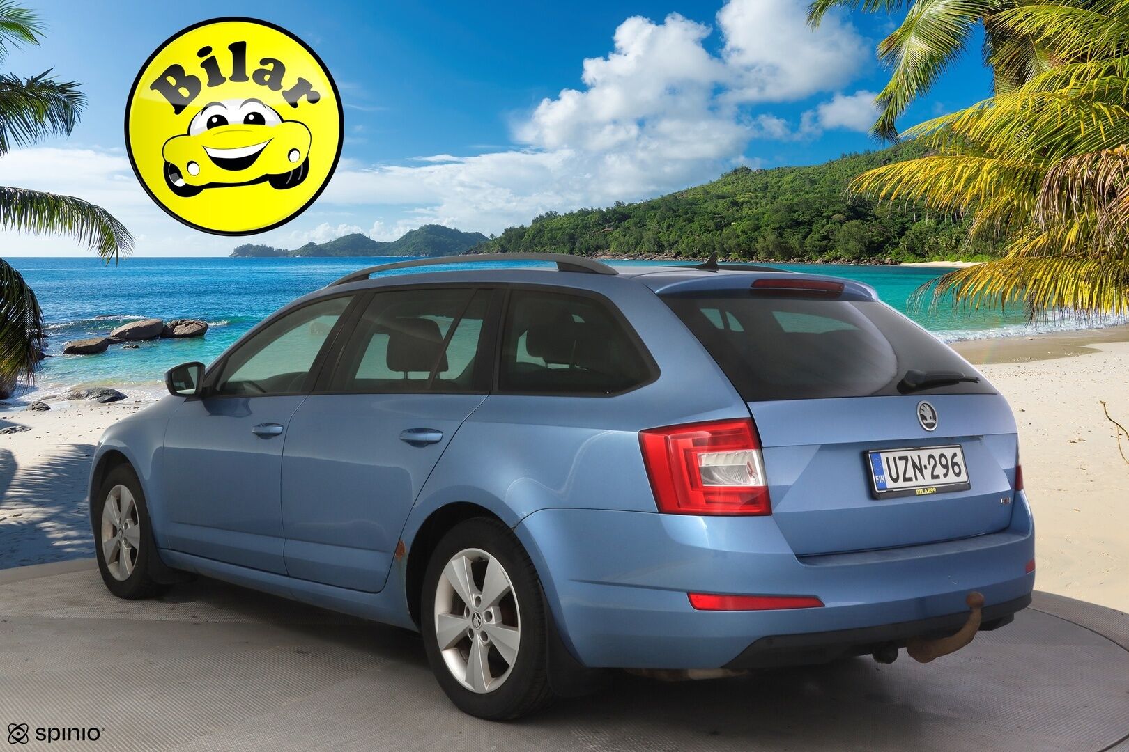 Skoda Octavia 2013 Combi 2,0 TDI 150 4x4 Elegance - | Myydään Huutokaupat.com | Viim. Huolto 9/2026 290tkm! | Webasto | Koukku | Nahka-alcantara | Keyless | P. Tutkat | Navi | 2x Renkaat Aluminiivanteilla |