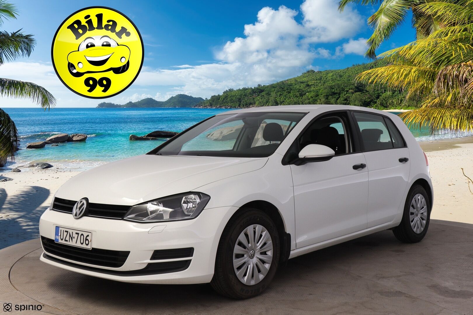 Volkswagen Golf 2016 Luxline 1,2 TSI 63 kW (85 hv) *Suomi-Auto / Lohkolämmitin / Vakkari / Ilmastointi / Bluetooth* - Taloudellinen Suomi-Auto kaksin renkain särmällä huoltohistorialla!