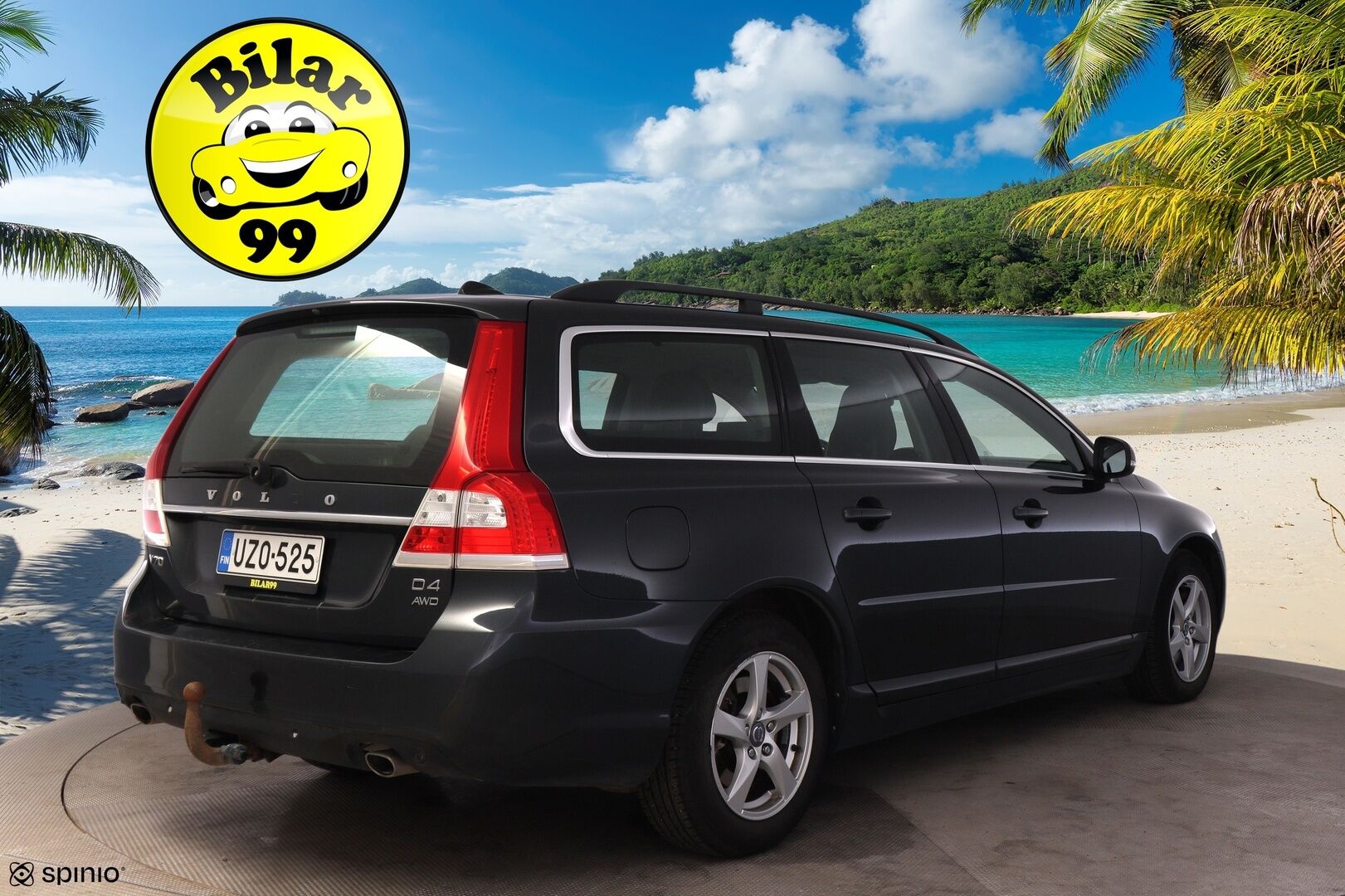 Volvo V70 2015 D4 AWD Business aut. *Webasto / Puoli-nahka / Vetokoukku / Xenon / Vakkari*