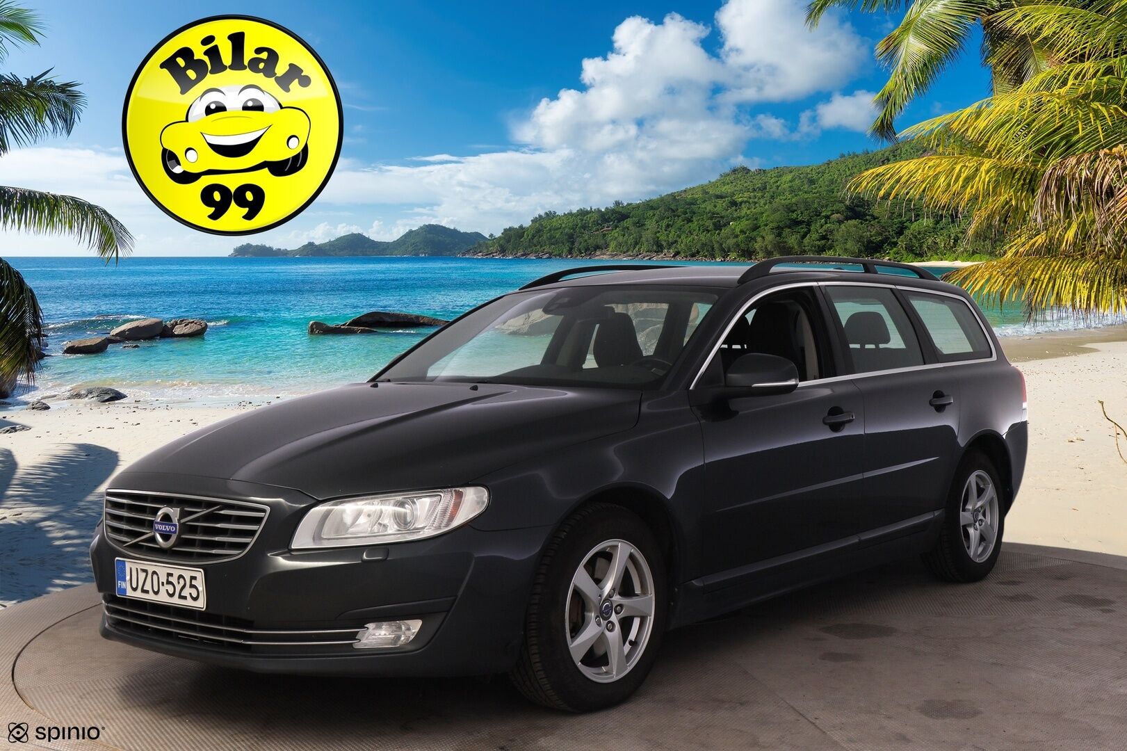 Volvo V70 2015 D4 AWD Business aut. *Webasto / Puoli-nahka / Vetokoukku / Xenon / Vakkari*