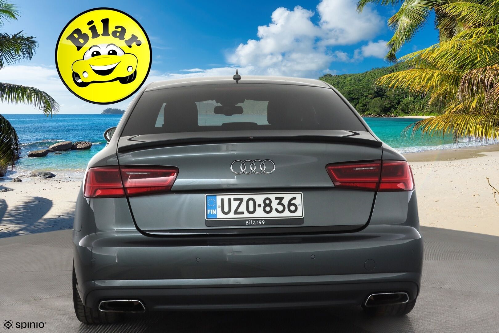 Audi A6 2016 Sedan Business 2,0 TFSI 185 kW quattro S tronic - | ACC | HUD | Facelift | LED | Sporttinahat sähköllä | Muistipenkki | Kattoluukku | Active Lane Assist | Side Assist  | BT | Audi Sound System | 