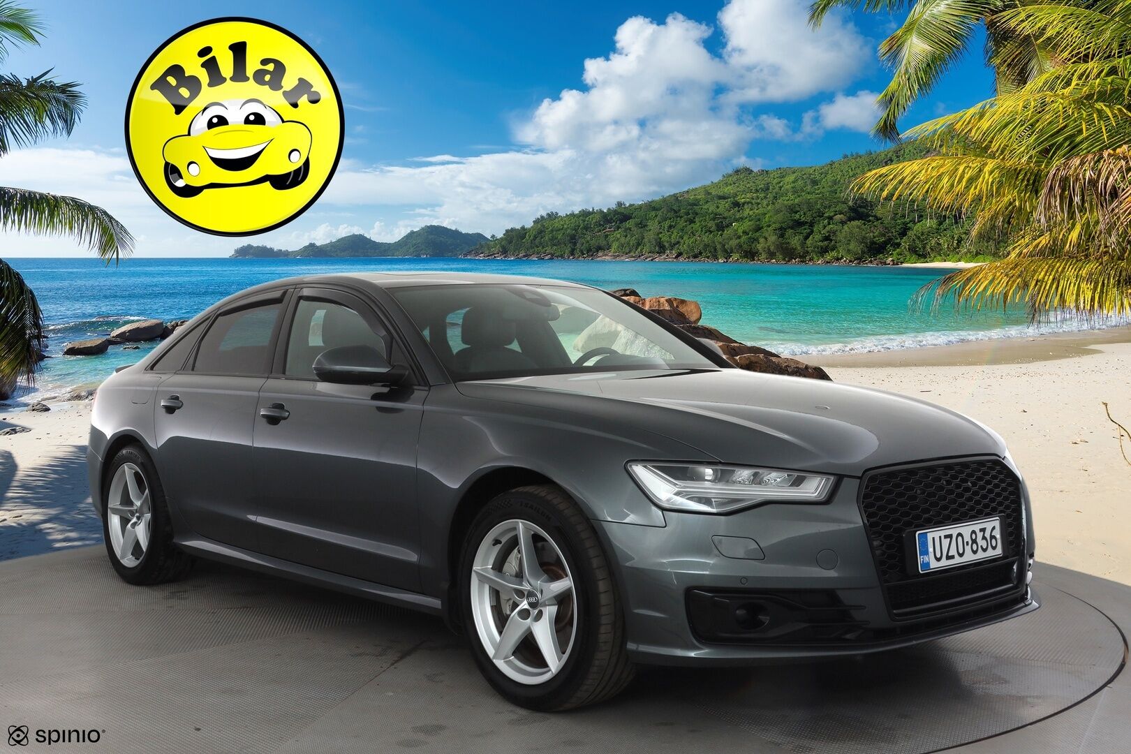 Audi A6 2016 Sedan Business 2,0 TFSI 185 kW quattro S tronic - | ACC | HUD | Facelift | LED | Sporttinahat sähköllä | Muistipenkki | Kattoluukku | Active Lane Assist | Side Assist  | BT | Audi Sound System | 