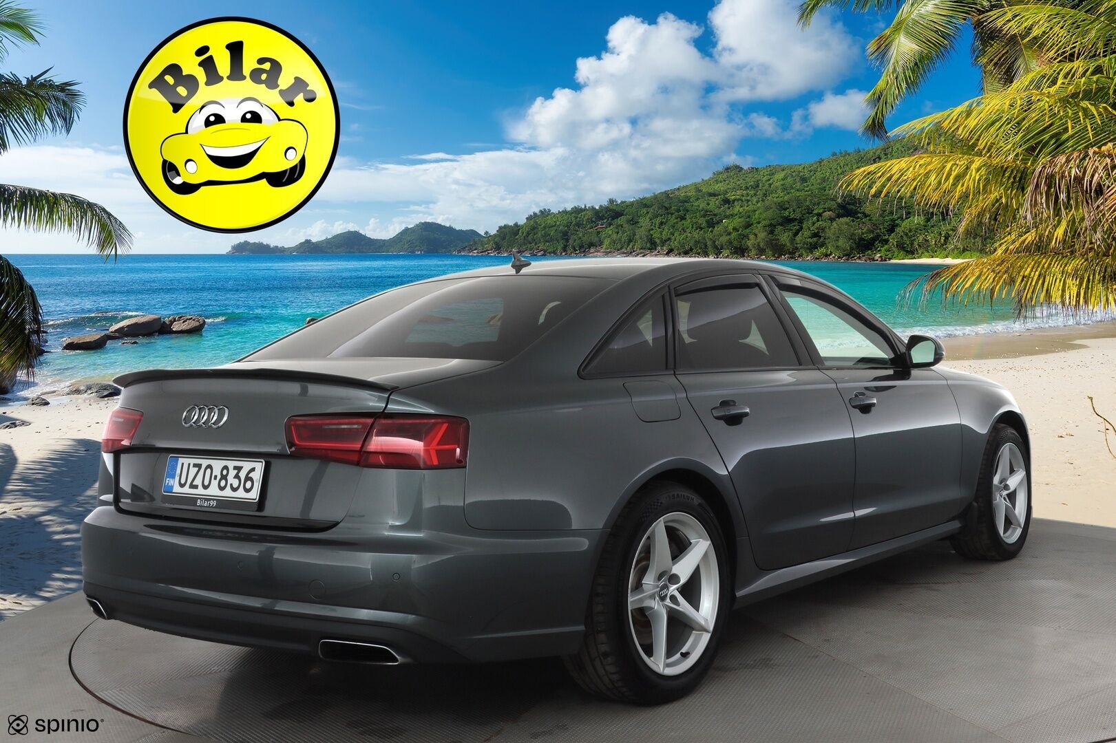 Audi A6 2016 Sedan Business 2,0 TFSI 185 kW quattro S tronic - | ACC | HUD | Facelift | LED | Sporttinahat sähköllä | Muistipenkki | Kattoluukku | Active Lane Assist | Side Assist  | BT | Audi Sound System | 