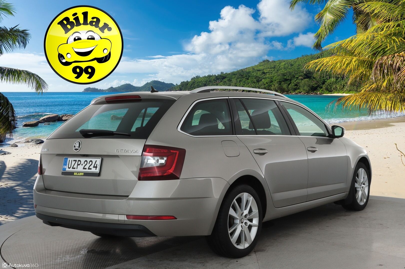 Skoda Octavia 2017 Combi 1,4 TSI Style DSG **Facelift / Webasto / Vakkari / Keyless / Apple&Android / P.kamera / Sähköluukku**