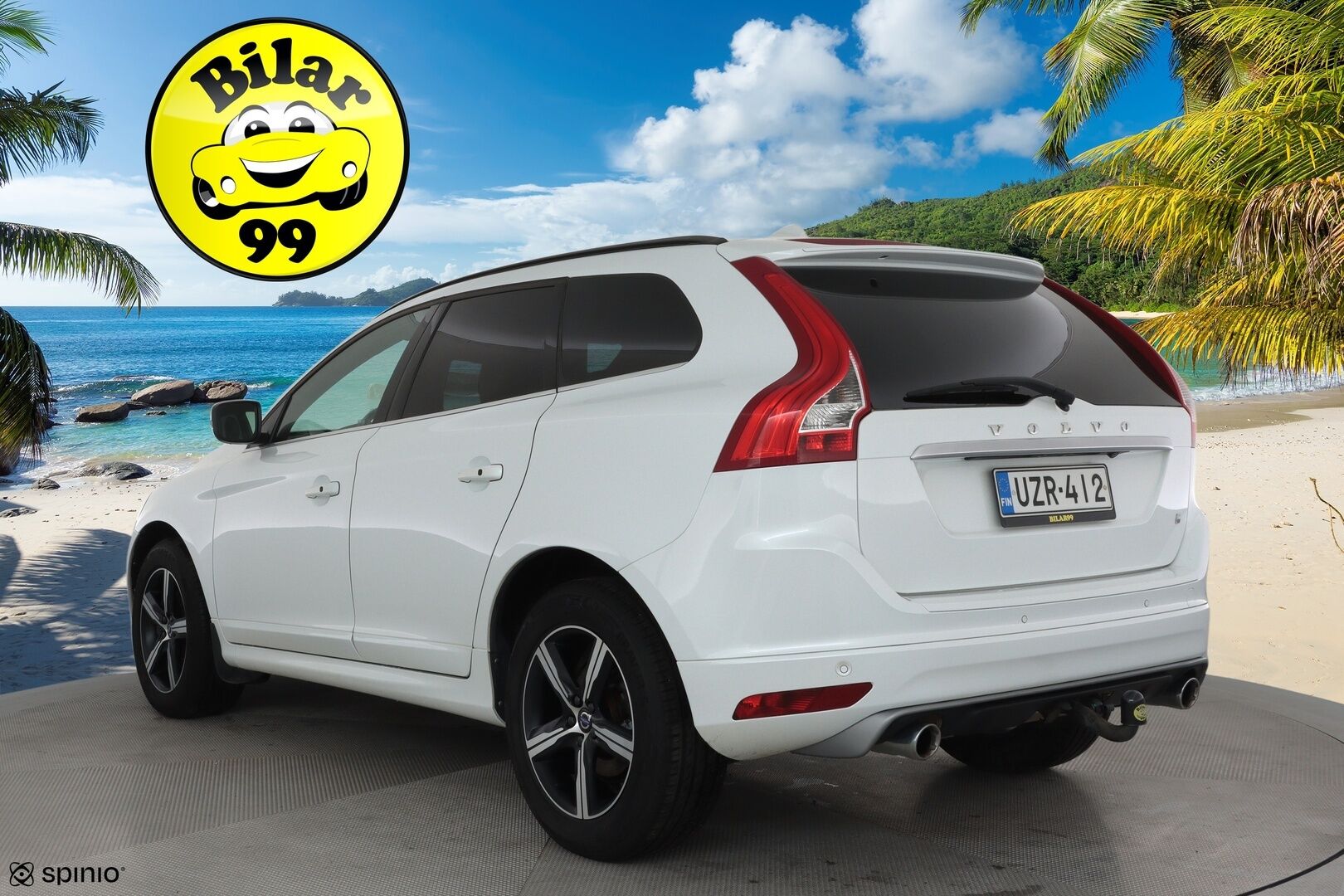 Volvo XC60 2017 D4 AWD Classic R-Design **Huippuvarusteet! / Panorama / ACC / Webasto / Koukku / P.kamera / Muistipenkki / DVD-soitin** - 2-om. Suomi-auto / High Performance Audio / Navi / BLIS / Keyless / VOC / Kahdet renkaat aluvanteilla