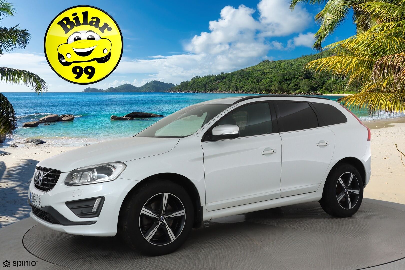 Volvo XC60 2017 D4 AWD Classic R-Design **Huippuvarusteet! / Panorama / ACC / Webasto / Koukku / P.kamera / Muistipenkki / DVD-soitin** - 2-om. Suomi-auto / High Performance Audio / Navi / BLIS / Keyless / VOC / Kahdet renkaat aluvanteilla