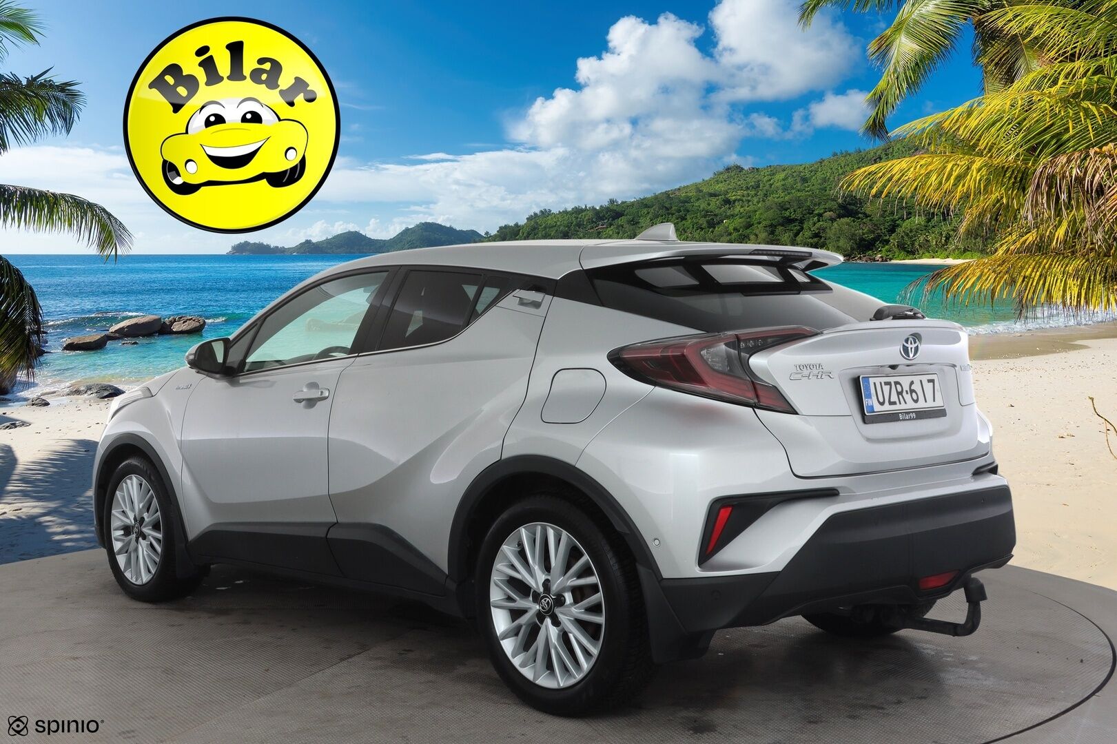 Toyota C-HR 2017 1,8 Hybrid Premium - | Koukku | JBL | ACC | LED | P.kamera | Navi | Kaistavahti | Katveavustin | Keyless | Kahdet renkaat | Merkkihuollot | Suomi-auto |