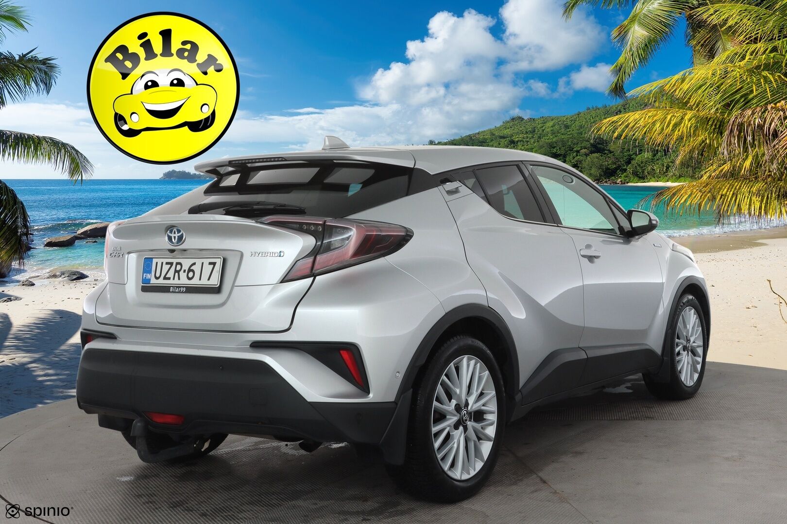 Toyota C-HR 2017 1,8 Hybrid Premium - | Koukku | JBL | ACC | LED | P.kamera | Navi | Kaistavahti | Katveavustin | Keyless | Kahdet renkaat | Merkkihuollot | Suomi-auto |