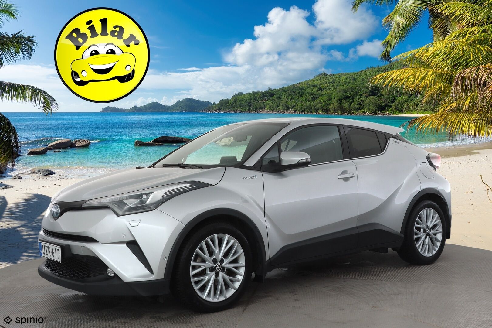Toyota C-HR 2017 1,8 Hybrid Premium - | Koukku | JBL | ACC | LED | P.kamera | Navi | Kaistavahti | Katveavustin | Keyless | Kahdet renkaat | Merkkihuollot | Suomi-auto |