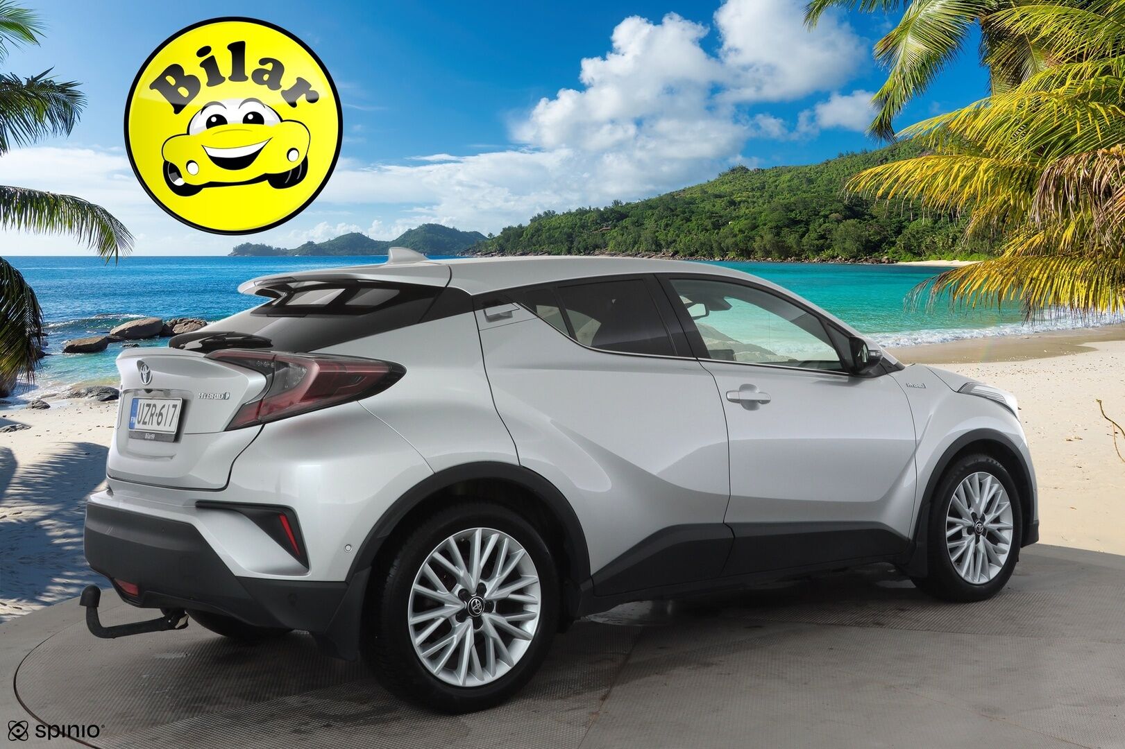 Toyota C-HR 2017 1,8 Hybrid Premium - | Koukku | JBL | ACC | LED | P.kamera | Navi | Kaistavahti | Katveavustin | Keyless | Kahdet renkaat | Merkkihuollot | Suomi-auto |