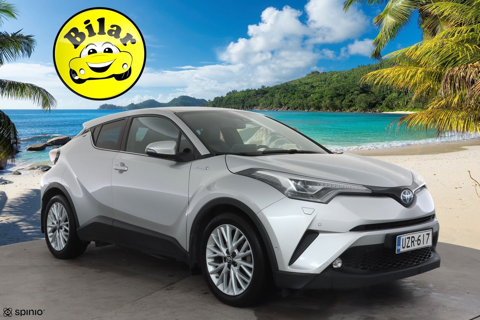 Toyota C-HR 2017 1,8 Hybrid Premium - | Koukku | JBL | ACC | LED | P.kamera | Navi | Kaistavahti | Katveavustin | Keyless | Kahdet renkaat | Merkkihuollot | Suomi-auto |