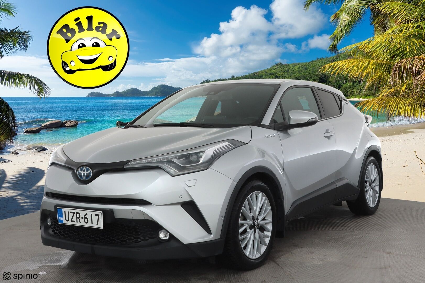 Toyota C-HR 2017 1,8 Hybrid Premium - | Koukku | JBL | ACC | LED | P.kamera | Navi | Kaistavahti | Katveavustin | Keyless | Kahdet renkaat | Merkkihuollot | Suomi-auto |