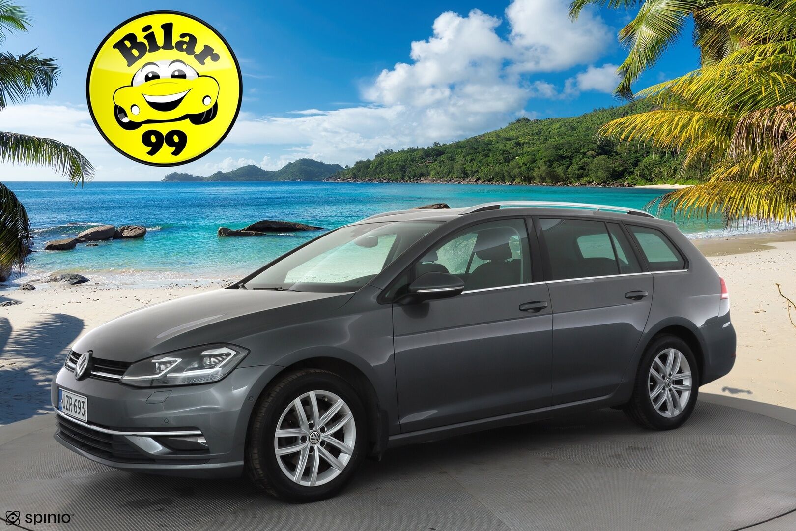 Volkswagen Golf 2018 Variant Highline 1,4 TSI 110 kW (150 hv) DSG-automaatti * Webasto / ACC / Hieronta / Vetokoukku / Panoraama / Peruutuskamera - Suomiauto / Facelift / Supervarusteet!