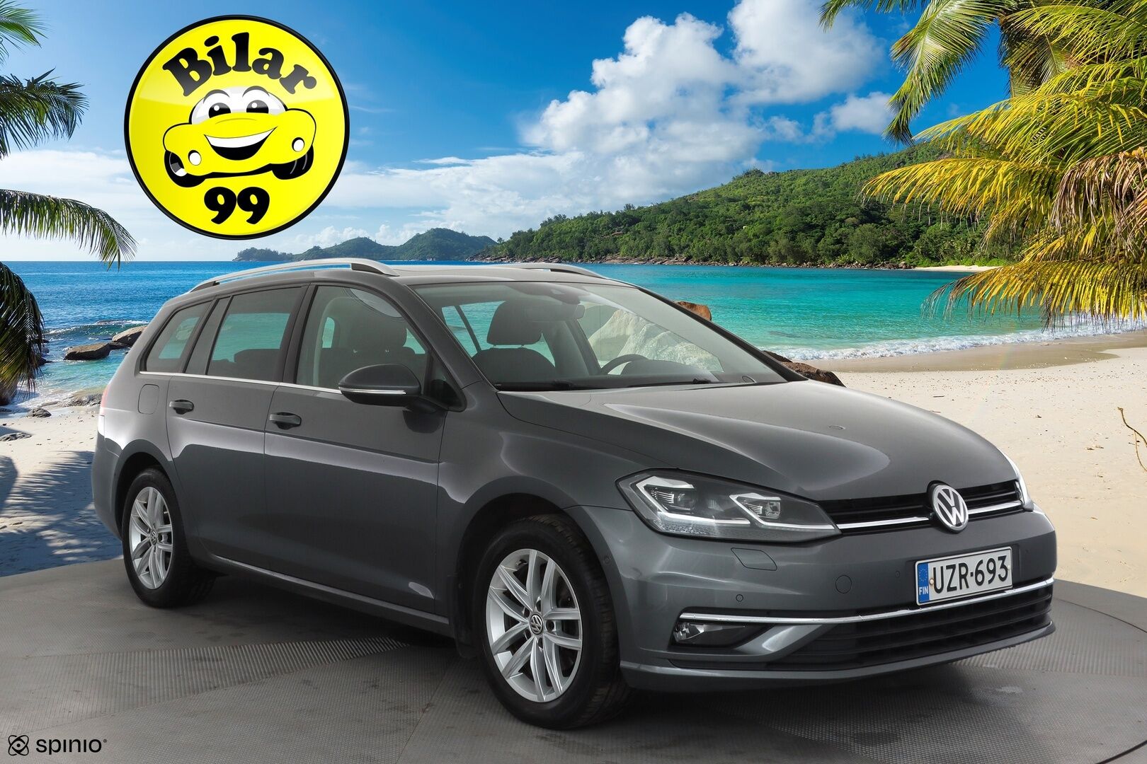 Volkswagen Golf 2018 Variant Highline 1,4 TSI 110 kW (150 hv) DSG-automaatti * Webasto / ACC / Hieronta / Vetokoukku / Panoraama / Peruutuskamera - Suomiauto / Facelift / Supervarusteet!