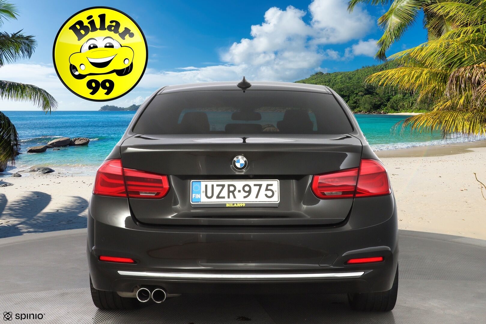 BMW 330 2016 F30 Sedan 330e A Business Luxury *ACC / H&K / 360° / HUD / Prof.Navi / Lasikattoluukku* - Kahdet renkaat vanteilla / Juuri katsastettu