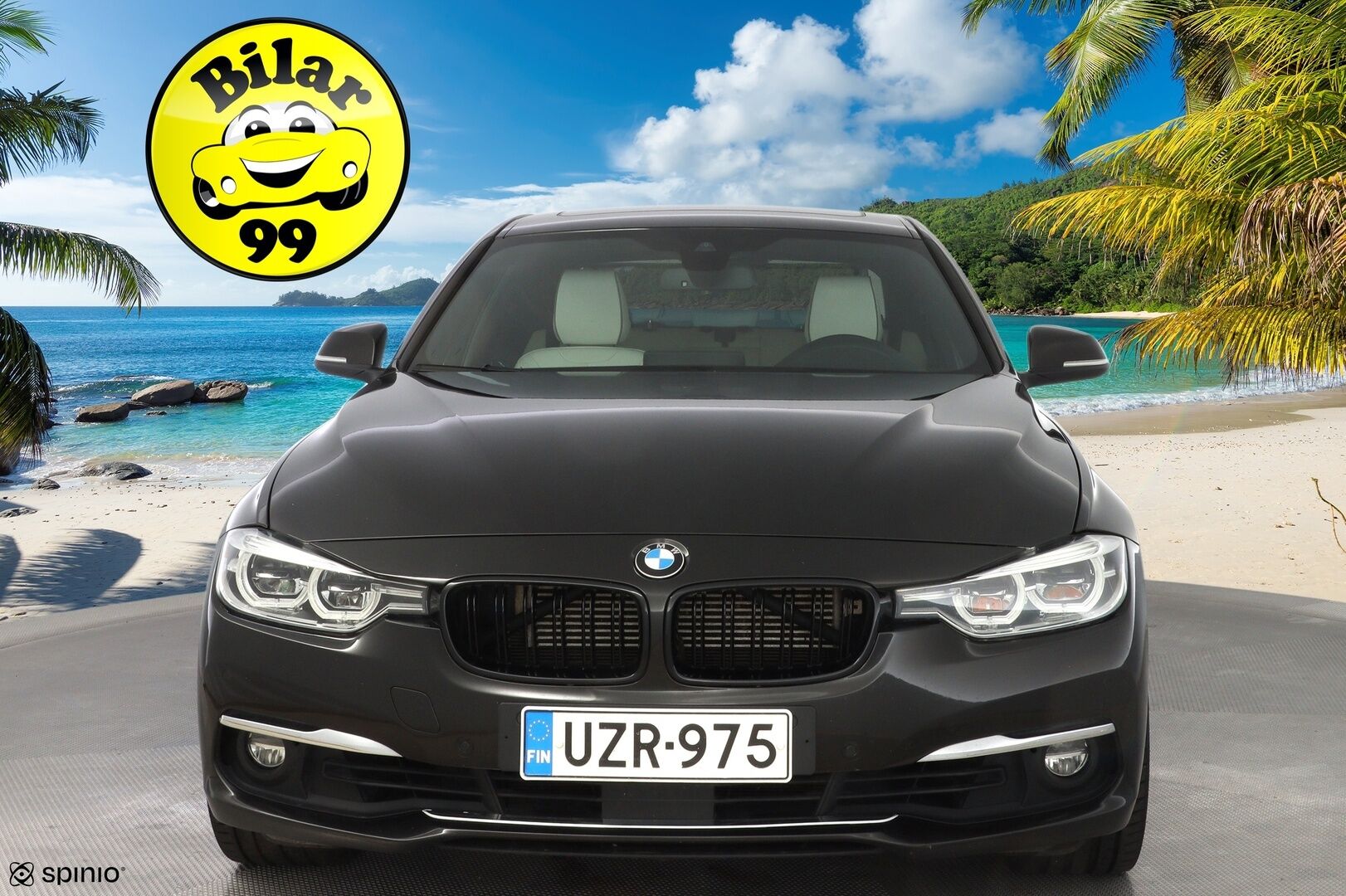 BMW 330 2016 F30 Sedan 330e A Business Luxury *ACC / H&K / 360° / HUD / Prof.Navi / Lasikattoluukku* - Kahdet renkaat vanteilla / Juuri katsastettu