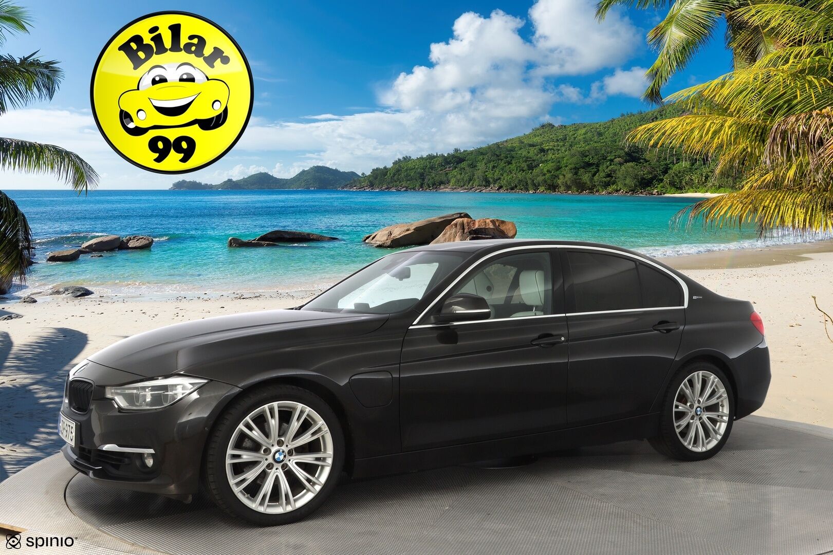 BMW 330 2016 F30 Sedan 330e A Business Luxury *ACC / H&K / 360° / HUD / Prof.Navi / Lasikattoluukku* - Kahdet renkaat vanteilla / Juuri katsastettu