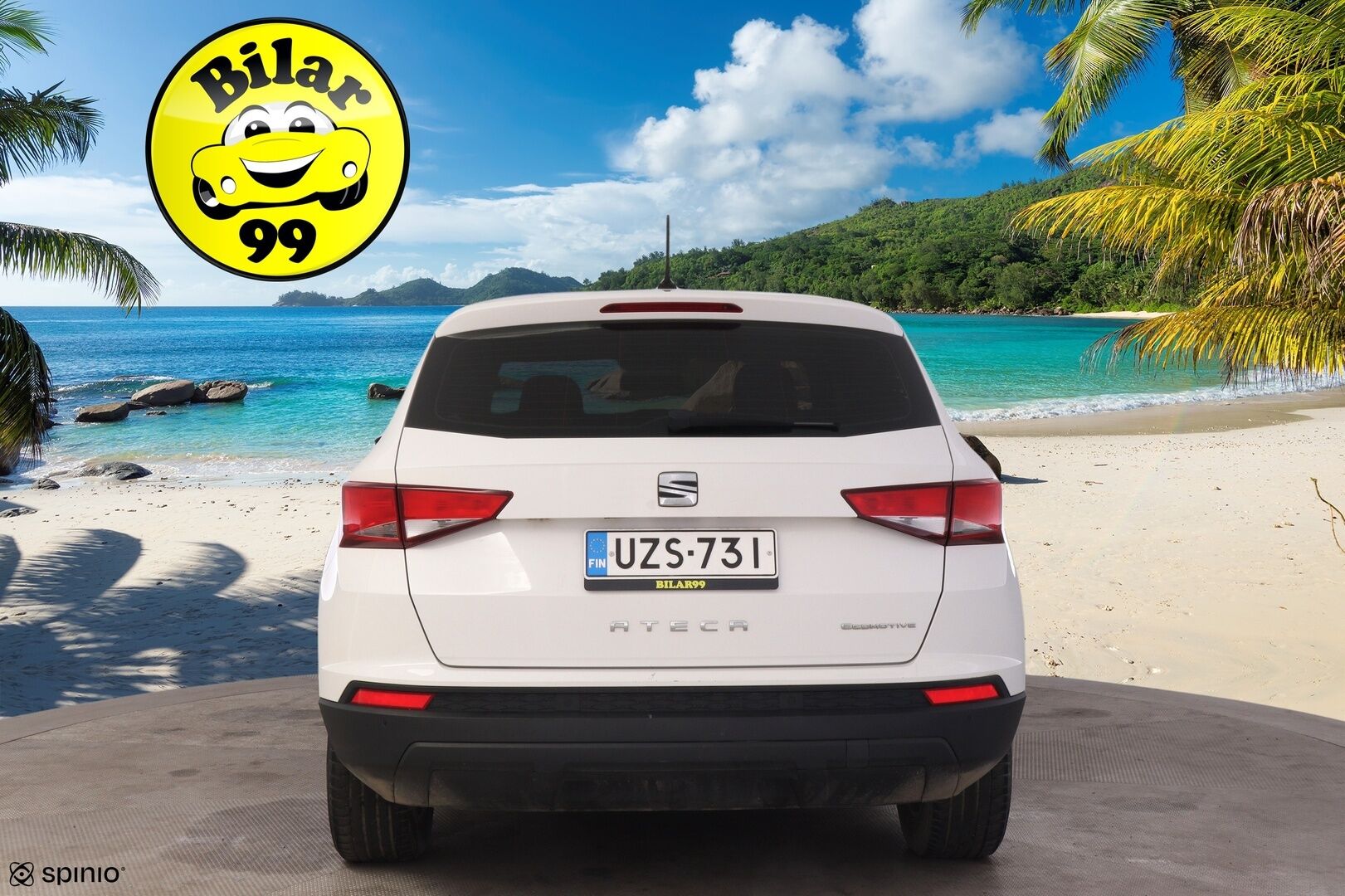 Seat Ateca 2017 1,6 TDI 115 Reference *Vakkari / Lohkolämmitin / Tutkat takana* - Juuri huollettu!
