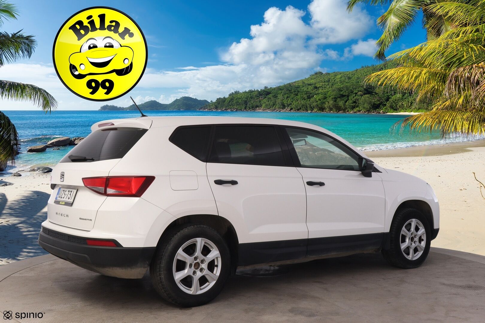 Seat Ateca 2017 1,6 TDI 115 Reference *Vakkari / Lohkolämmitin / Tutkat takana* - Juuri huollettu!