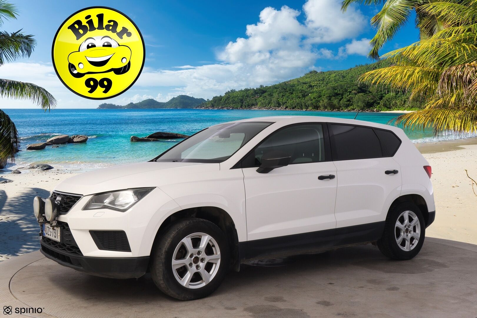 Seat Ateca 2017 1,6 TDI 115 Reference *Vakkari / Lohkolämmitin / Tutkat takana* - Juuri huollettu!