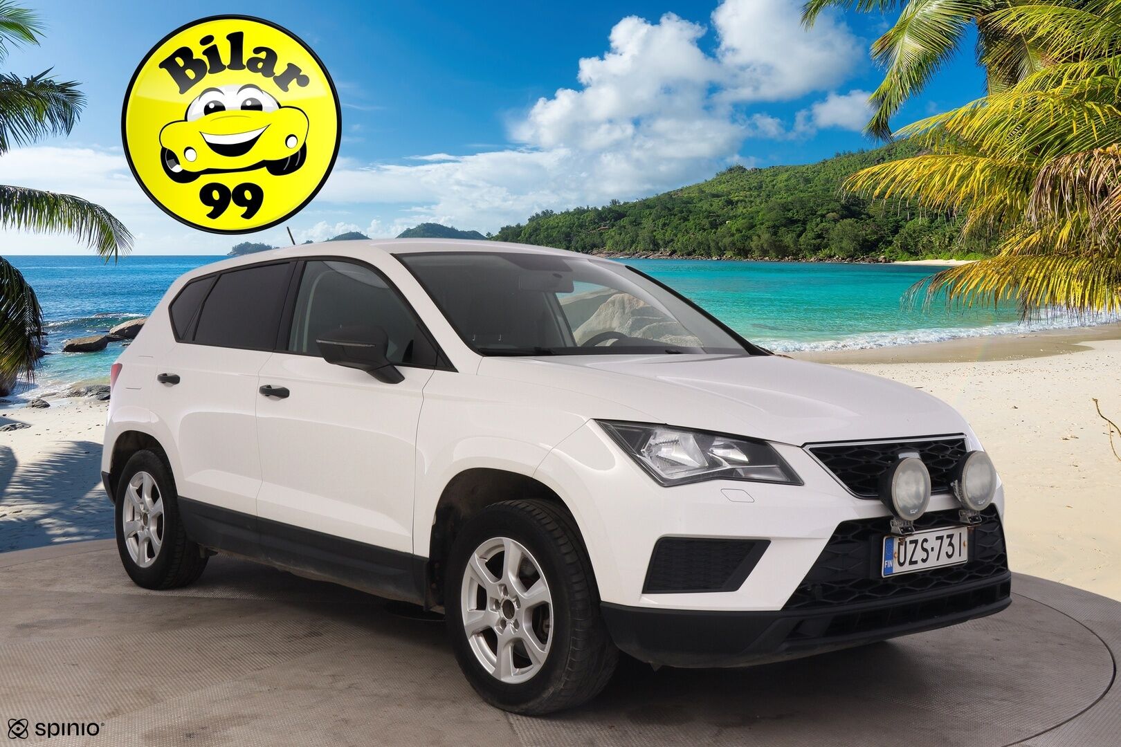 Seat Ateca 2017 1,6 TDI 115 Reference *Vakkari / Lohkolämmitin / Tutkat takana* - Juuri huollettu!