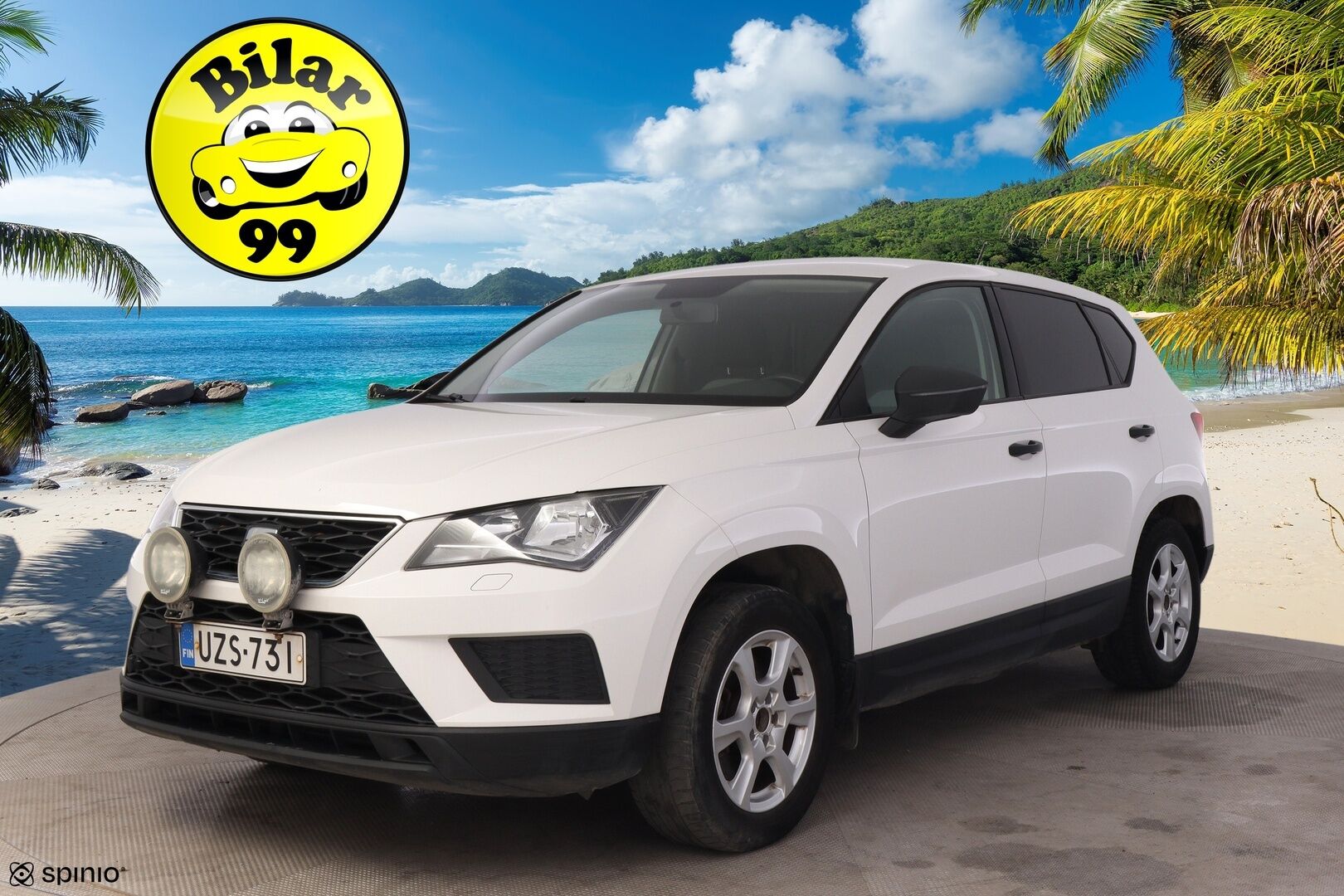Seat Ateca 2017 1,6 TDI 115 Reference *Vakkari / Lohkolämmitin / Tutkat takana* - Juuri huollettu!