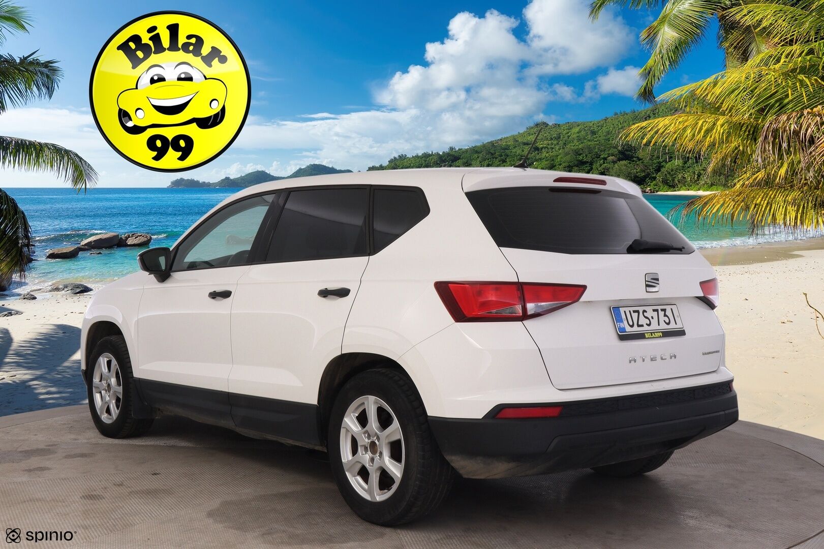 Seat Ateca 2017 1,6 TDI 115 Reference *Vakkari / Lohkolämmitin / Tutkat takana* - Juuri huollettu!