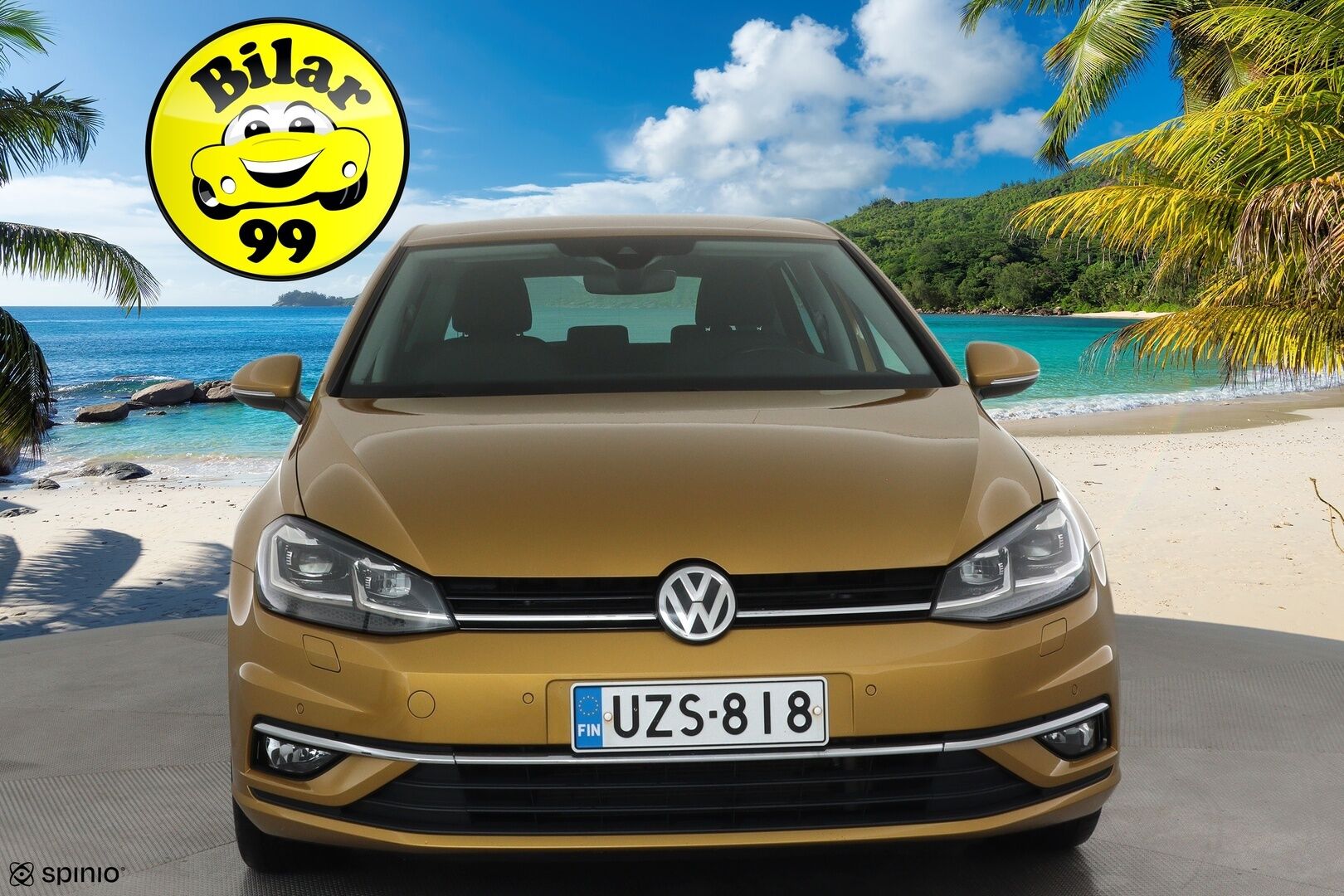 Volkswagen Golf 2017 Highline 1,4 TSI 92kW **ACC / Webasto / LED / Navi / P.kamera / KeylessGo / Digimittaristo** - Suomi-auto / Kahdet renkaat aluvanteilla