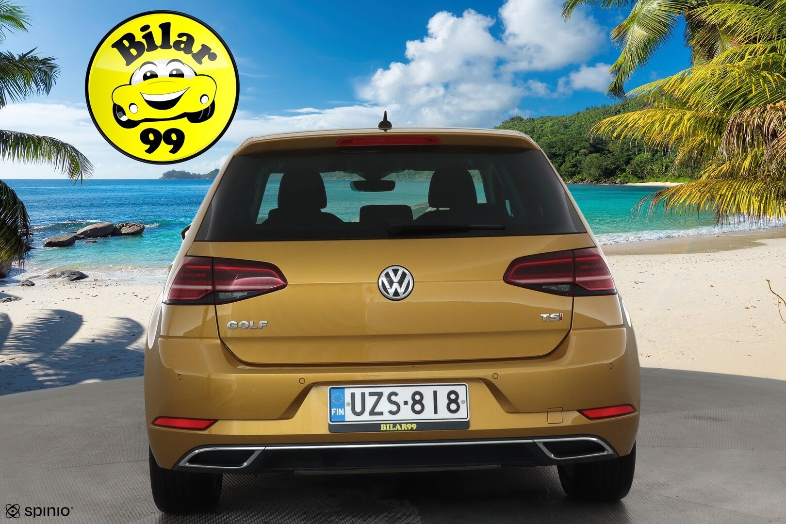 Volkswagen Golf 2017 Highline 1,4 TSI 92kW **ACC / Webasto / LED / Navi / P.kamera / KeylessGo / Digimittaristo** - Suomi-auto / Kahdet renkaat aluvanteilla