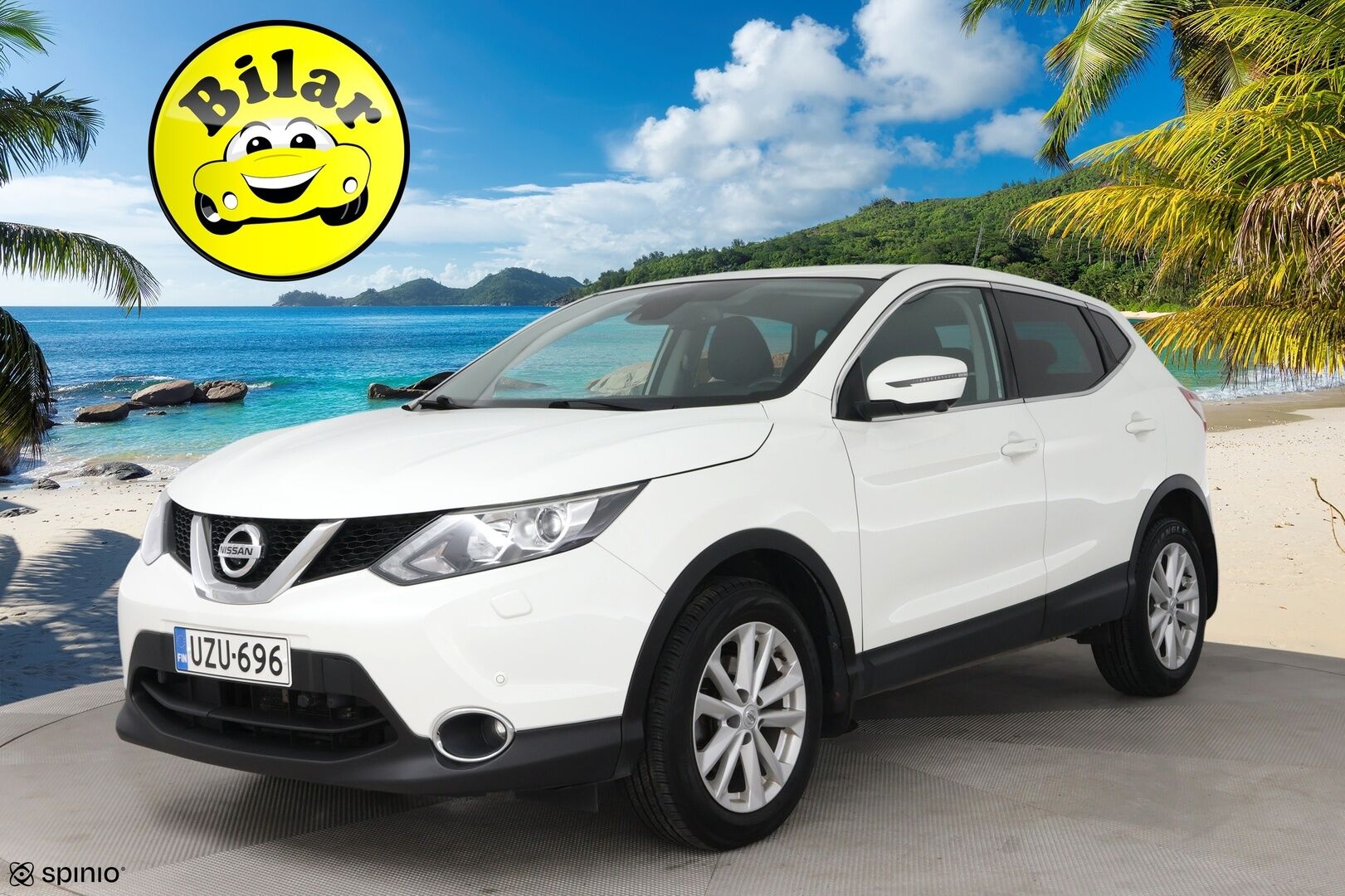 Nissan Qashqai 2017 DIG-T 115 N-Connecta 2WD Xtronic - Suomi-auto | 360-kamera | Lohkolämmitin | Vakkari | Lämmitettävä tuulilasi