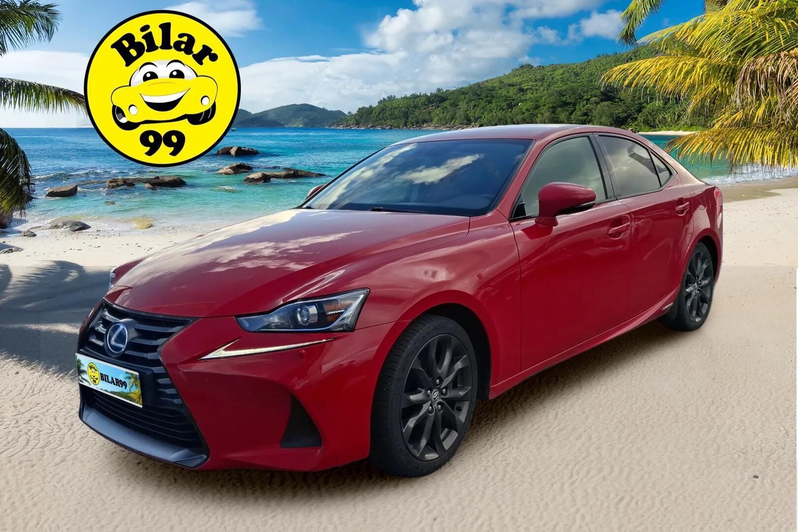 Lexus IS 2017 300h Hybrid A Comfort - | Vakkari | Lohko | Keyless | Puolinahat | Tutka | Suomi-auto | Kahdet renkaat alumiinivanteilla | Juuri katsatettu | Särmä huoltohistoria |