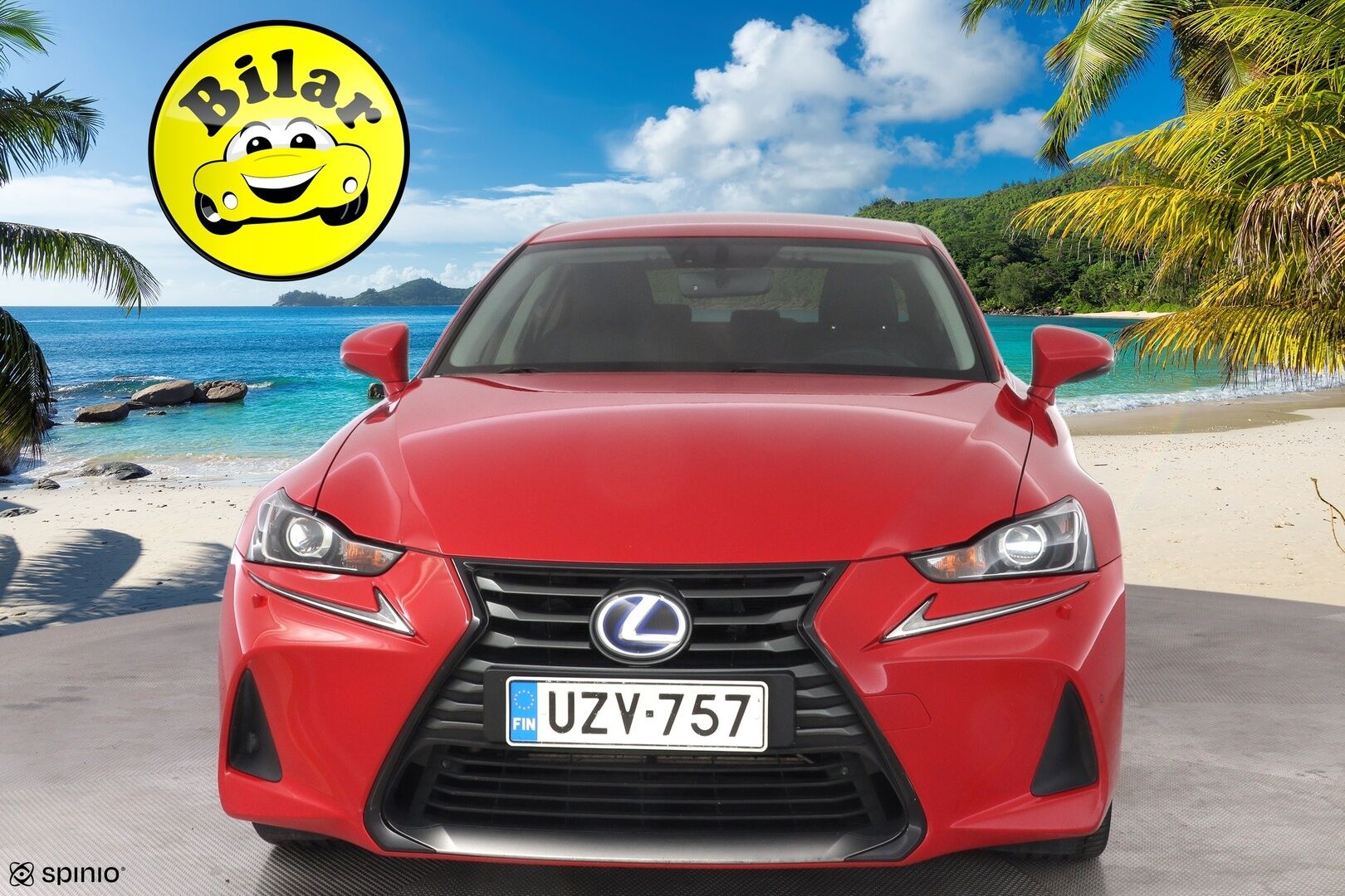 Lexus IS 2017 300h Hybrid A Comfort - Suomi-auto | Vakkari | Lohko | Keyless | Puolinahat | Tutka | Kahdet renkaat alumiinivanteilla | Juuri katsatettu | Särmä huoltohistoria |