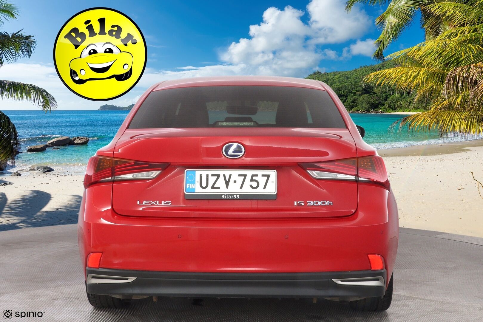 Lexus IS 2017 300h Hybrid A Comfort - Suomi-auto | Vakkari | Lohko | Keyless | Puolinahat | Tutka | Kahdet renkaat alumiinivanteilla | Juuri katsatettu | Särmä huoltohistoria |