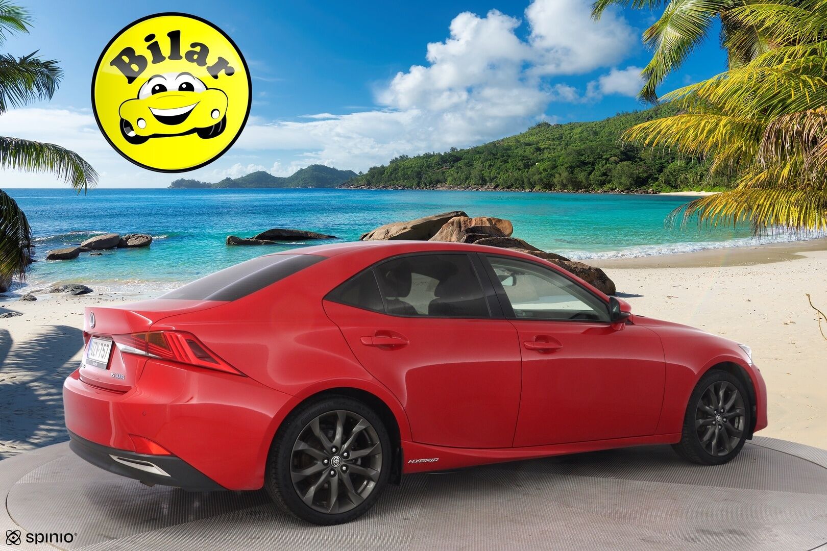 Lexus IS 2017 300h Hybrid A Comfort - Suomi-auto | Vakkari | Lohko | Keyless | Puolinahat | Tutka | Kahdet renkaat alumiinivanteilla | Juuri katsatettu | Särmä huoltohistoria |