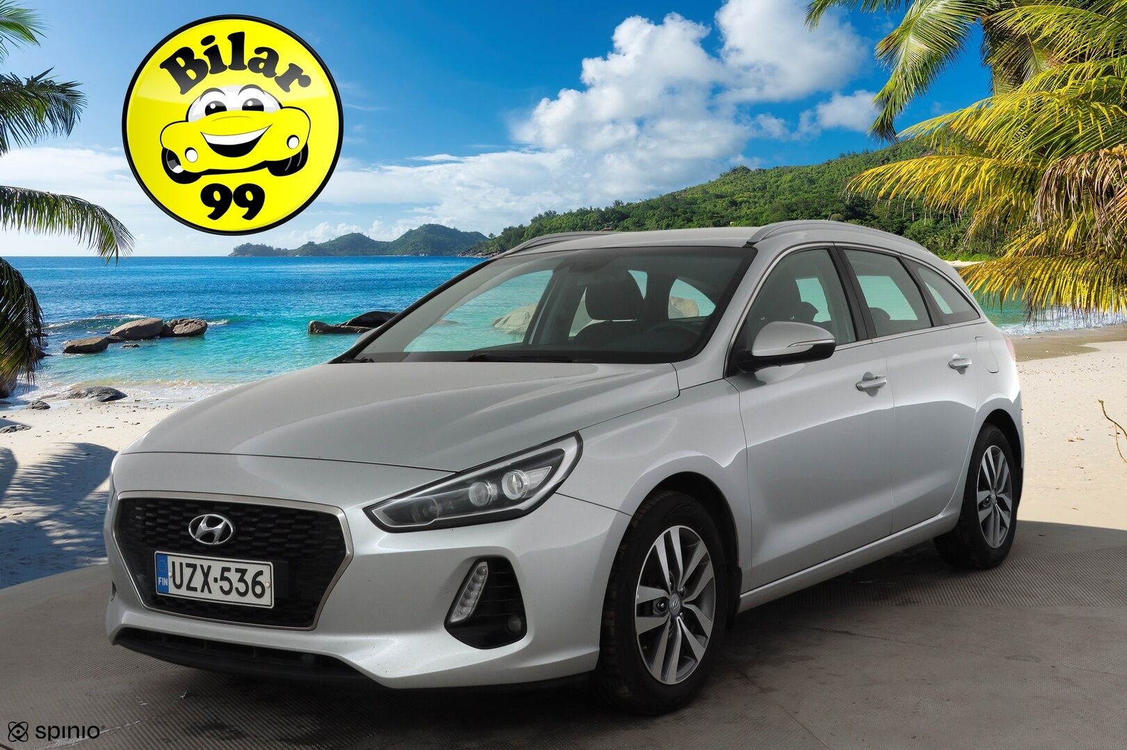 Hyundai i30 Wagon 2018 1,0 T-GDI Comfort Limited * 1.Om Suomi-auto / Vakkari / P.kamera / LED / Lohkolämmitin / Kaistavahti * - Kahdet renkaat aluvanteilla