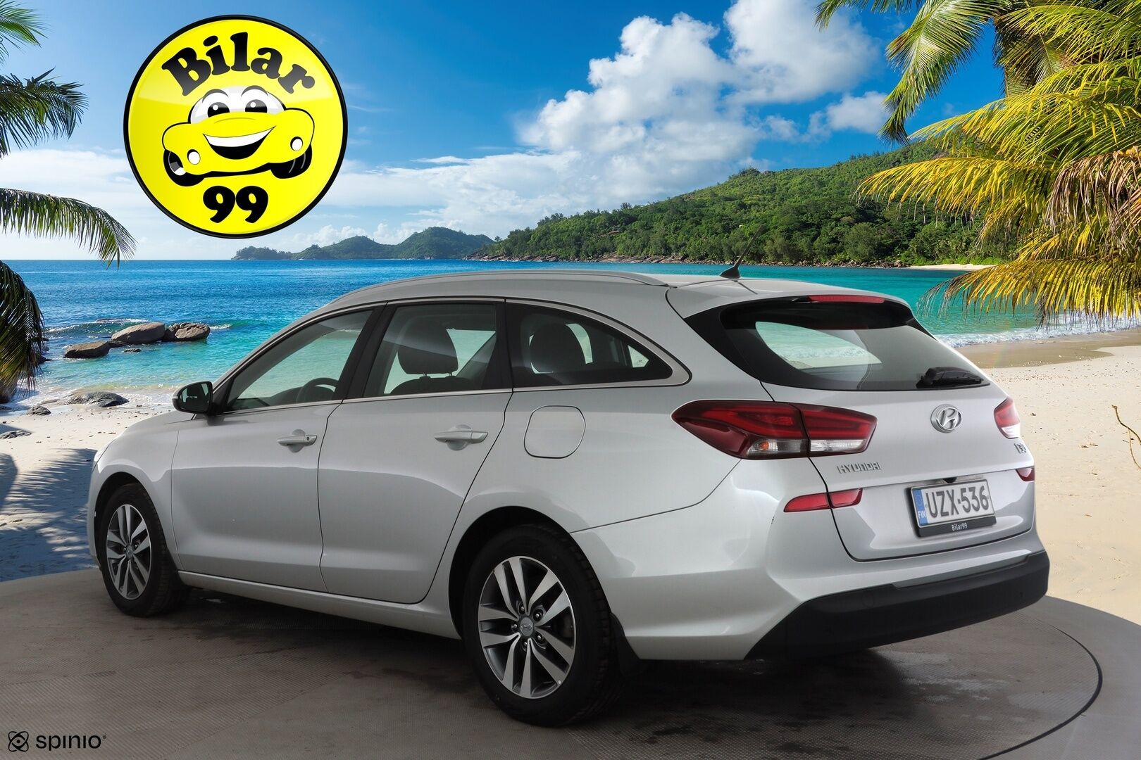 Hyundai i30 Wagon 2018 1,0 T-GDI Comfort Limited * 1.Om Suomi-auto / Vakkari / P.kamera / LED / Lohkolämmitin / Kaistavahti * - Kahdet renkaat aluvanteilla - HULLU BLACKWEEK KORKOTARJOUS 2,49%