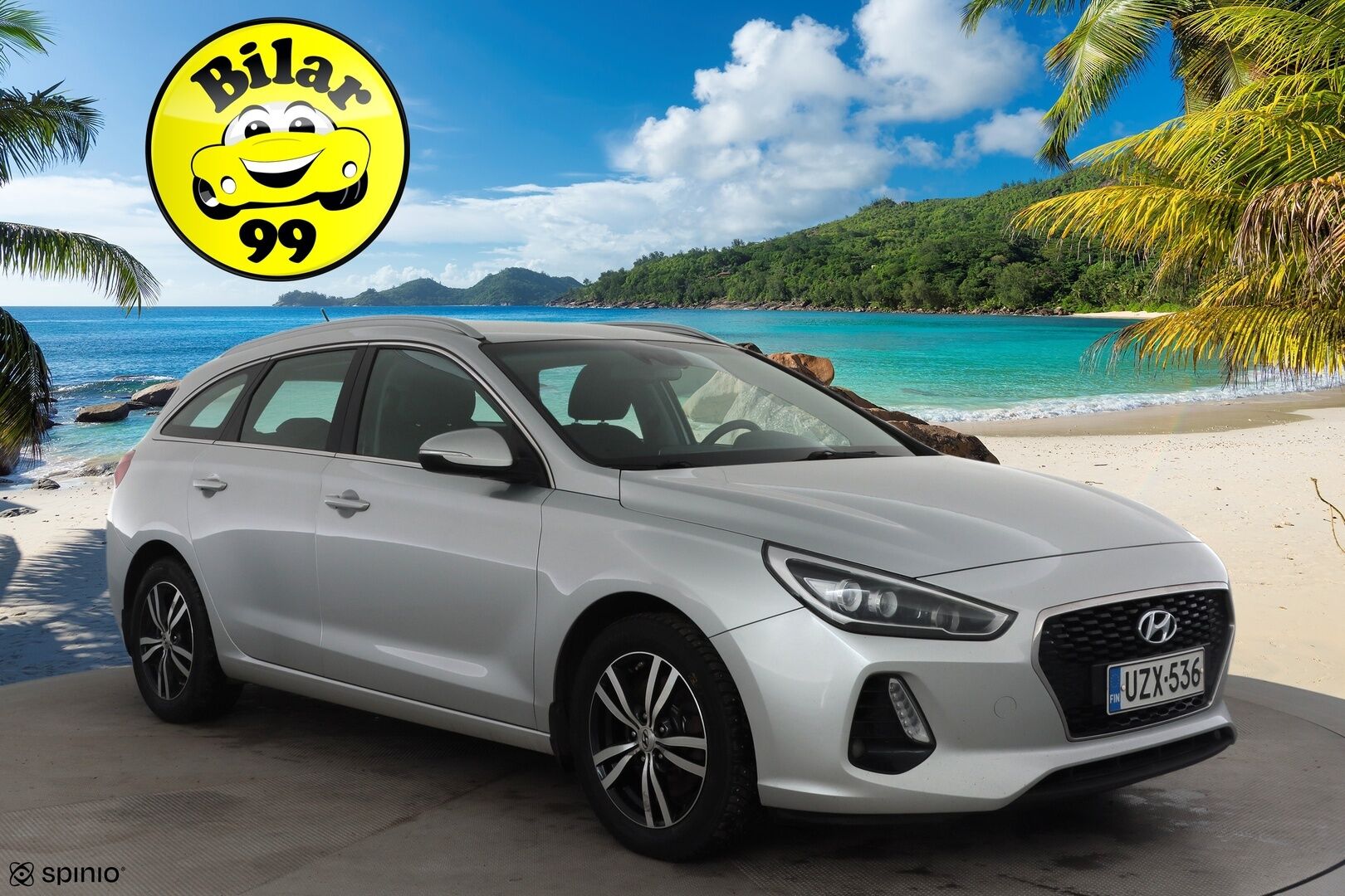 Hyundai i30 Wagon 2018 1,0 T-GDI Comfort Limited * 1.Om Suomi-auto / Vakkari / P.kamera / LED / Lohkolämmitin / Kaistavahti * - Kahdet renkaat aluvanteilla