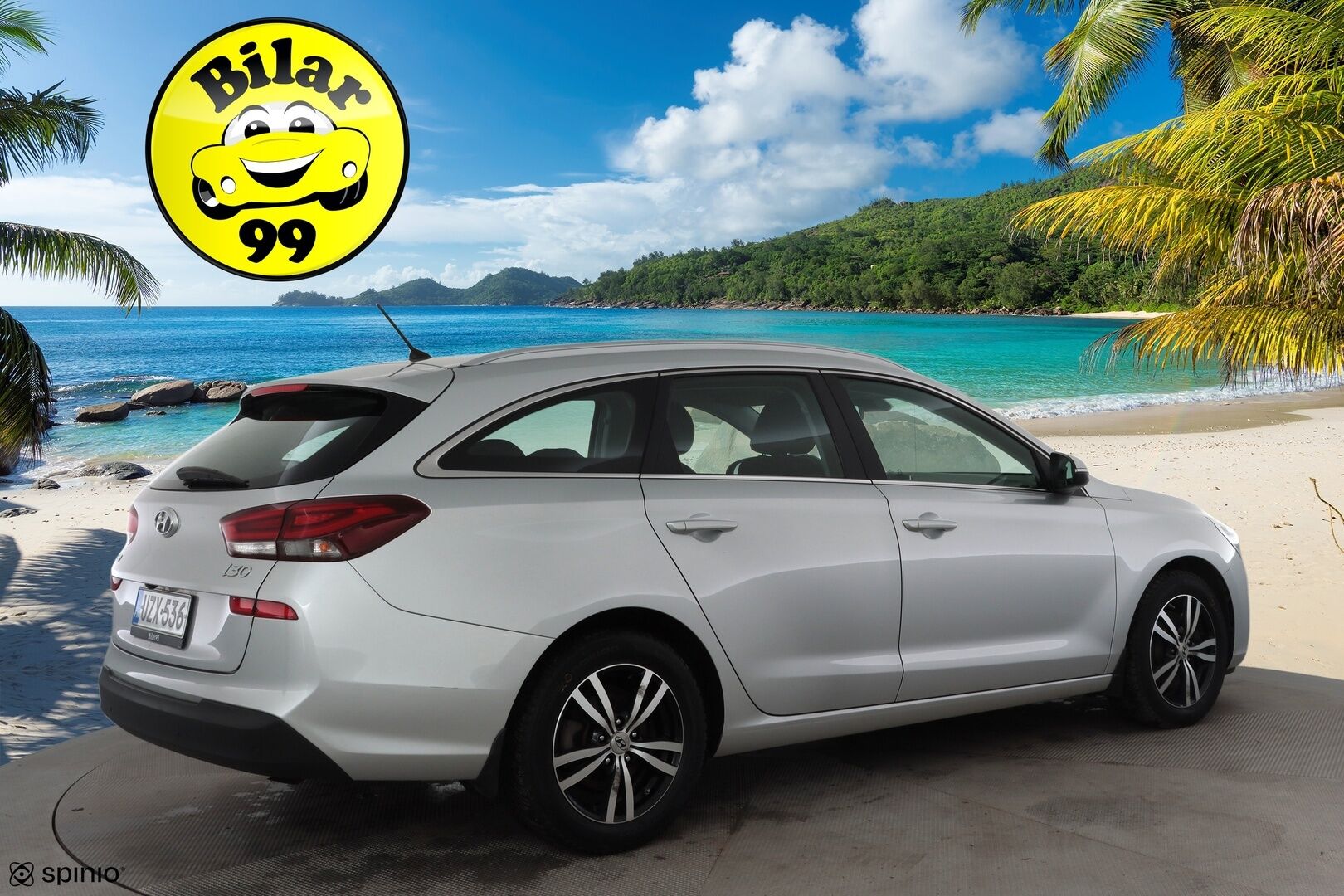 Hyundai i30 Wagon 2018 1,0 T-GDI Comfort Limited * 1.Om Suomi-auto / Vakkari / P.kamera / LED / Lohkolämmitin / Kaistavahti * - Kahdet renkaat aluvanteilla