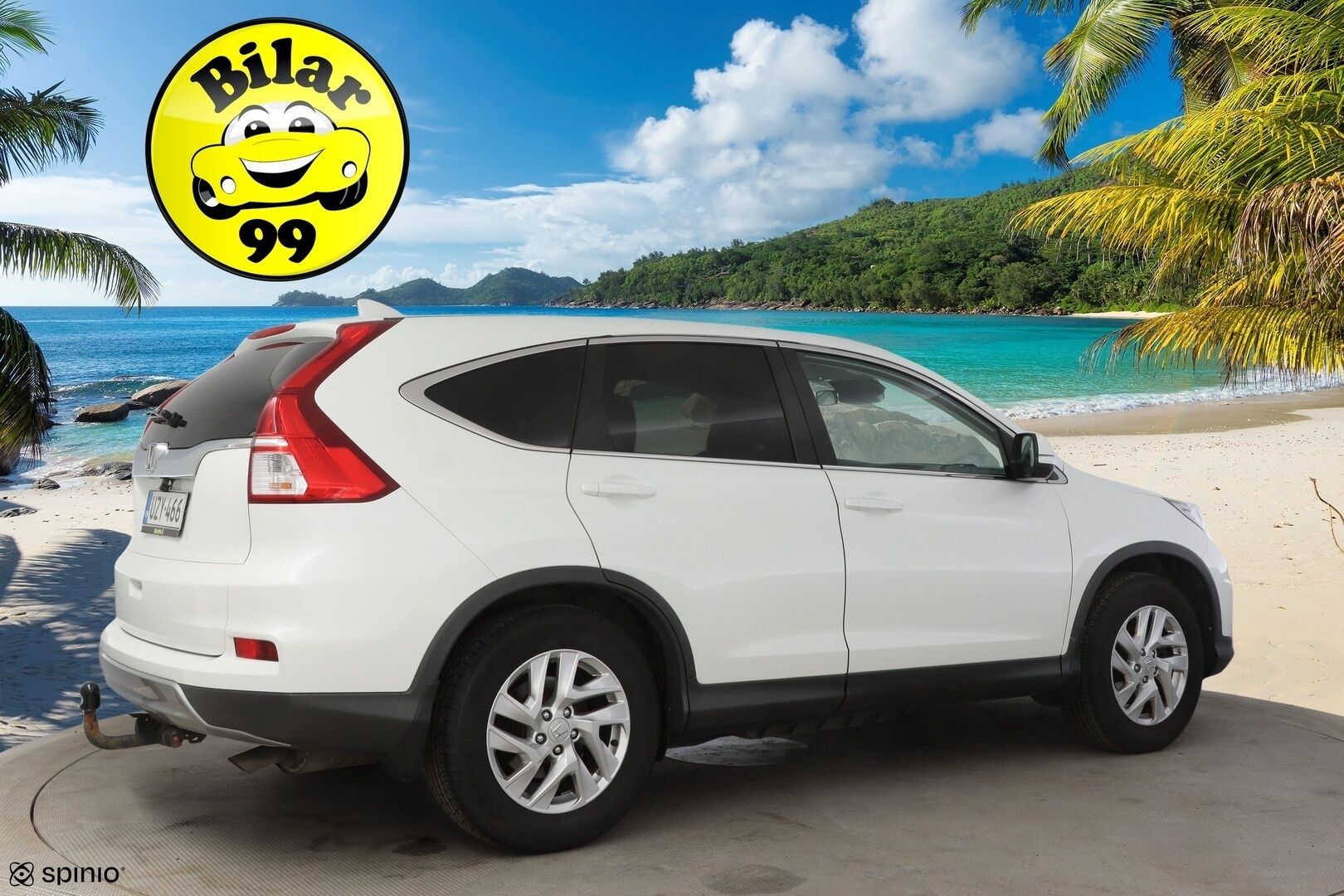 Honda CR-V 2017 2,0 Comfort Plus AT * Suomiauto / P-Kamera / Vetokoukku / Lohkolämmitin+sisäpistoke * - Kahdet hyvät renkaat / Vakkari / Aut. Ilmastointi